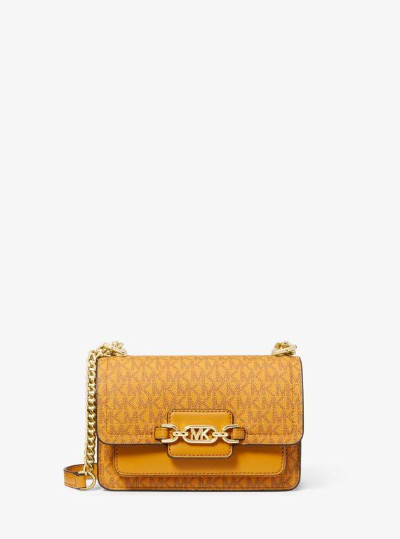 Michael Kors Women's Heather Extra-Small Logo Crossbody Bag - Natural - Shoulder GXZYHRF4_IZ3EG
