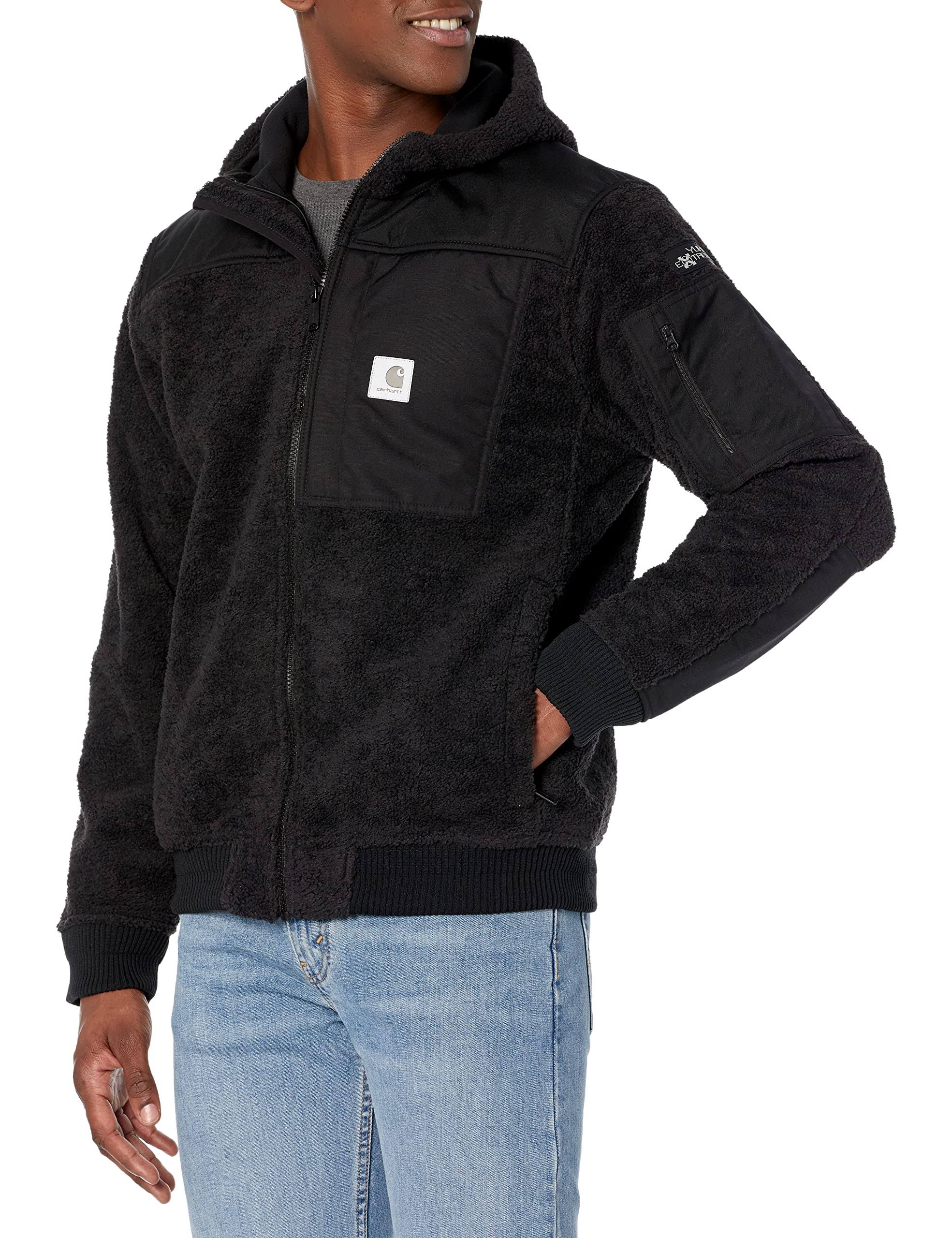 Carhartt Men's Yukon Extremes Wind Fighter Fleece Active Jac - PY5PSQI7_8YOUD