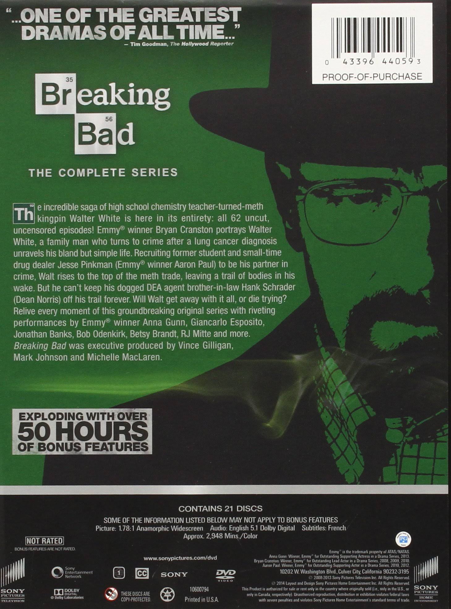 Breaking Bad - Complete Series [21-Dvd] UGCXOULP_NFW1P