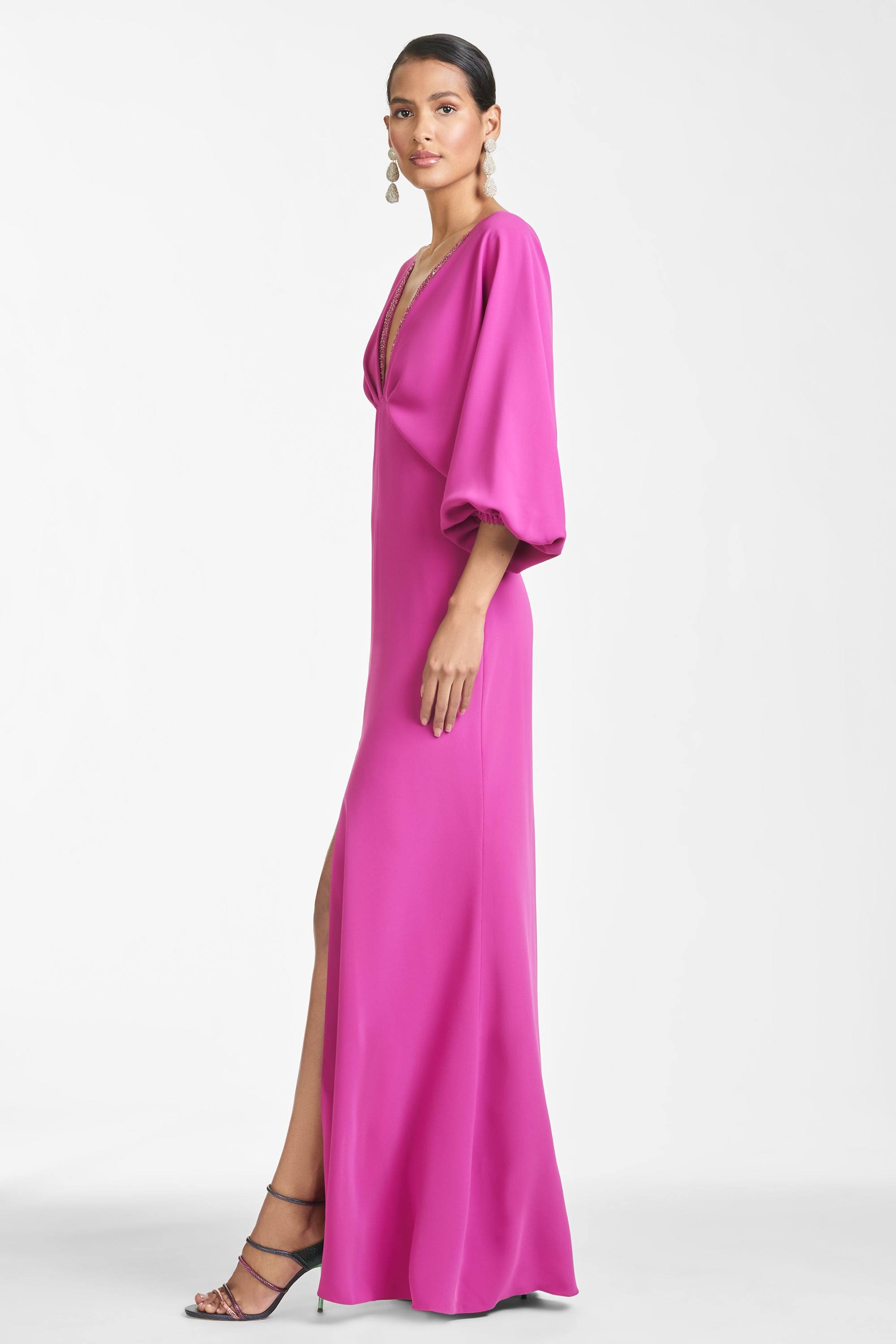 Sachin & Babi Gabby Gown - Magenta - Size T5CGKGCH_1PUYO