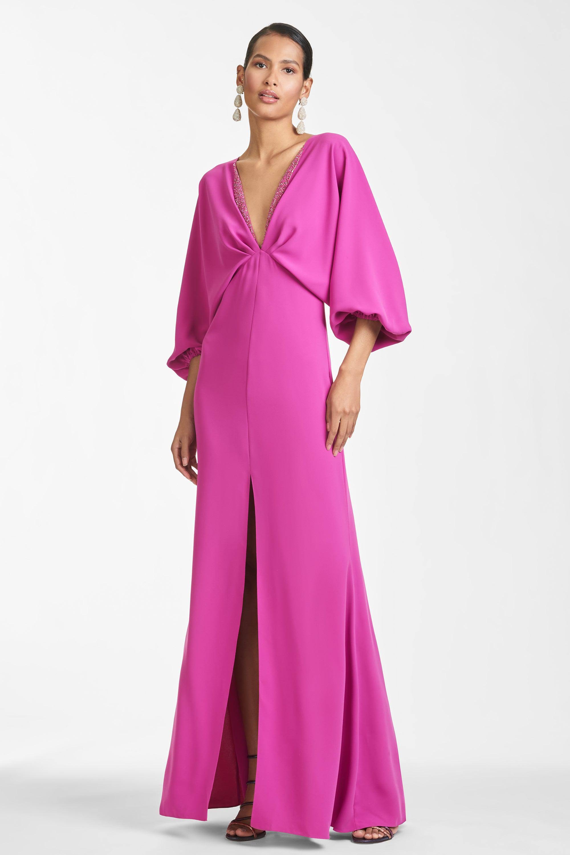 Sachin & Babi Gabby Gown - Magenta - Size T5CGKGCH_1PUYO
