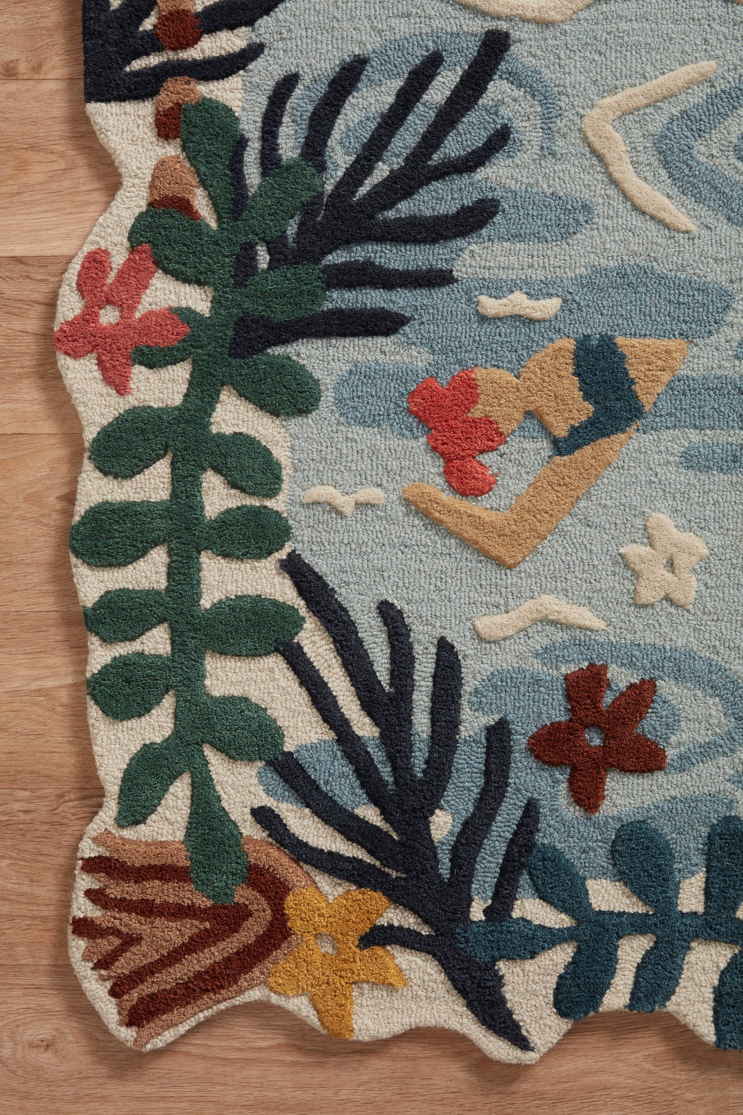 Justina Blakeney X Loloi Optimism Opt-02 Ocean Multi Rug - 2 Ft 3 In X 3 Ft 9 QNNSKJHU_DGXPC