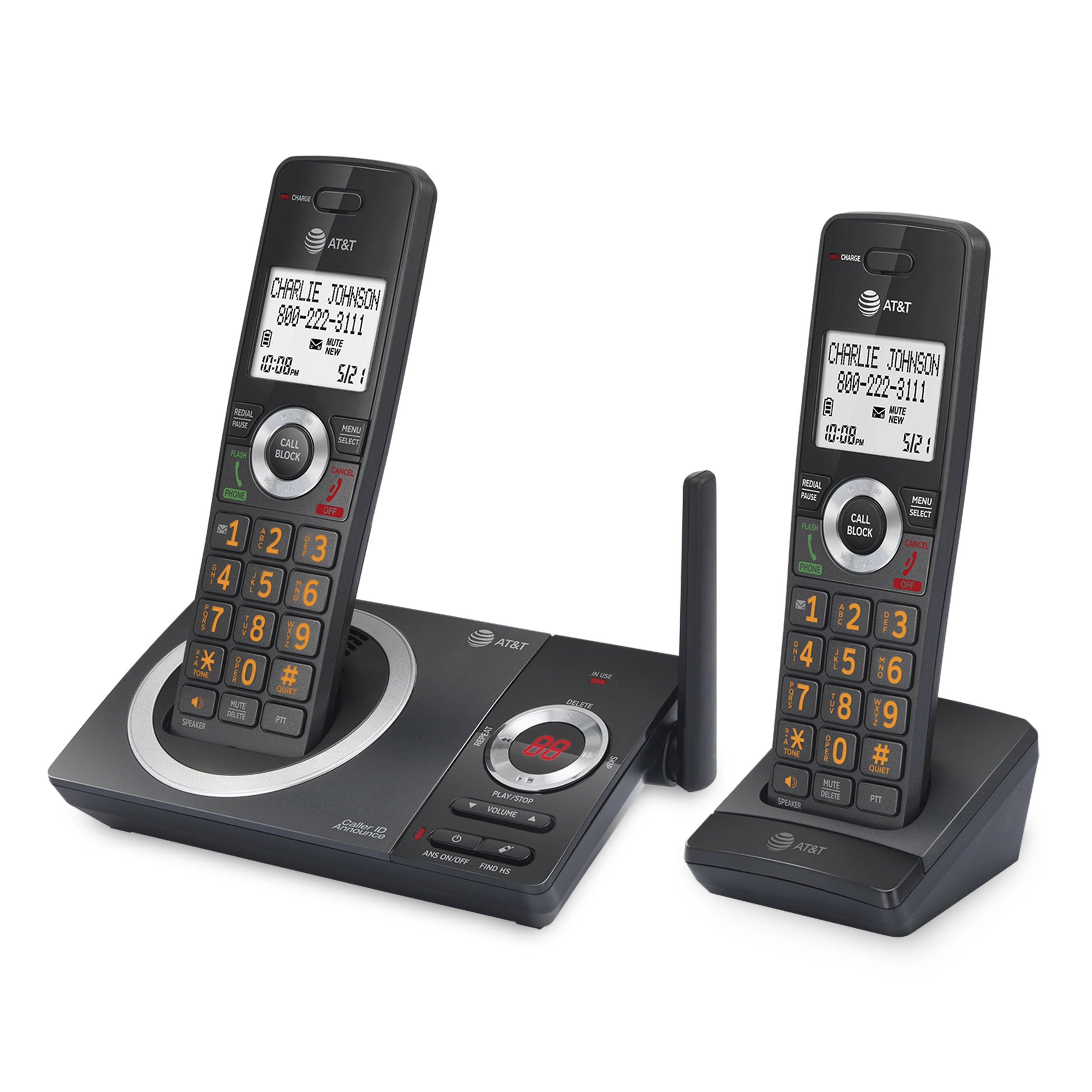 At&T Cl82219 2 Handset Answering System With Smart Call Block - SG798IU7_JZ2GL