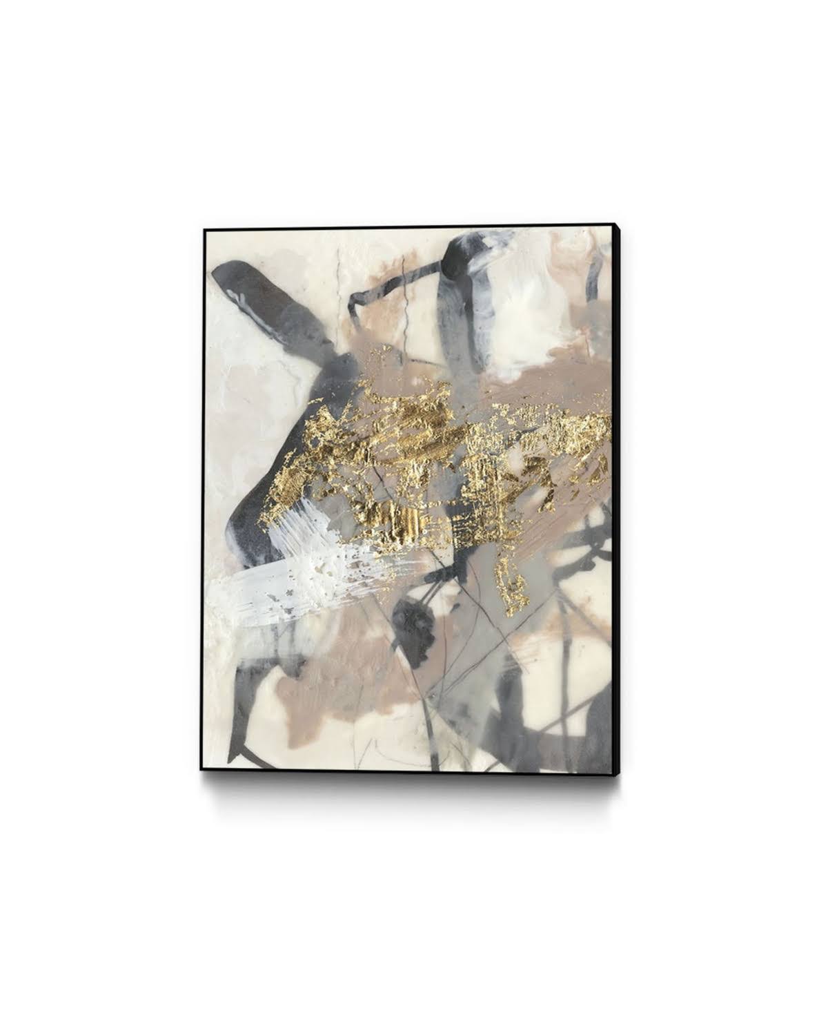 Giant Art 20 X 16 Golden Blush I Art Block Framed Canvas - SYX0BBTT_KMLRN