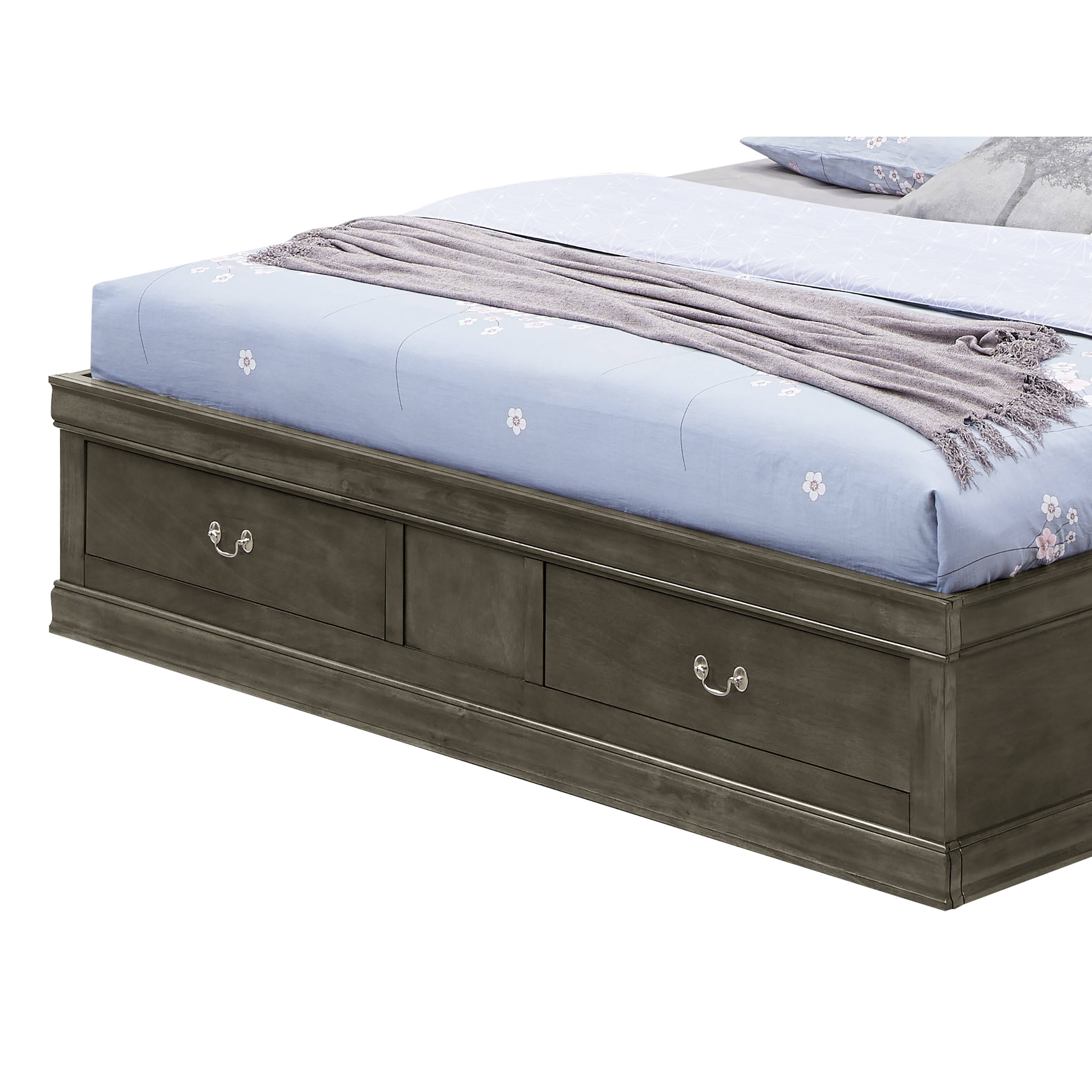 Glory Furniture Louis Phillipe Full Storage Bed In 4QOM955B_2INWM
