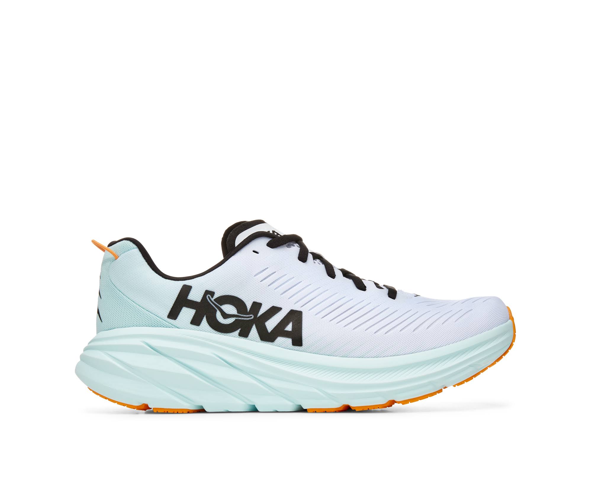Hoka Men's Rincon 3 White/Blue Glass / 5AXWR0T4_MSO3V