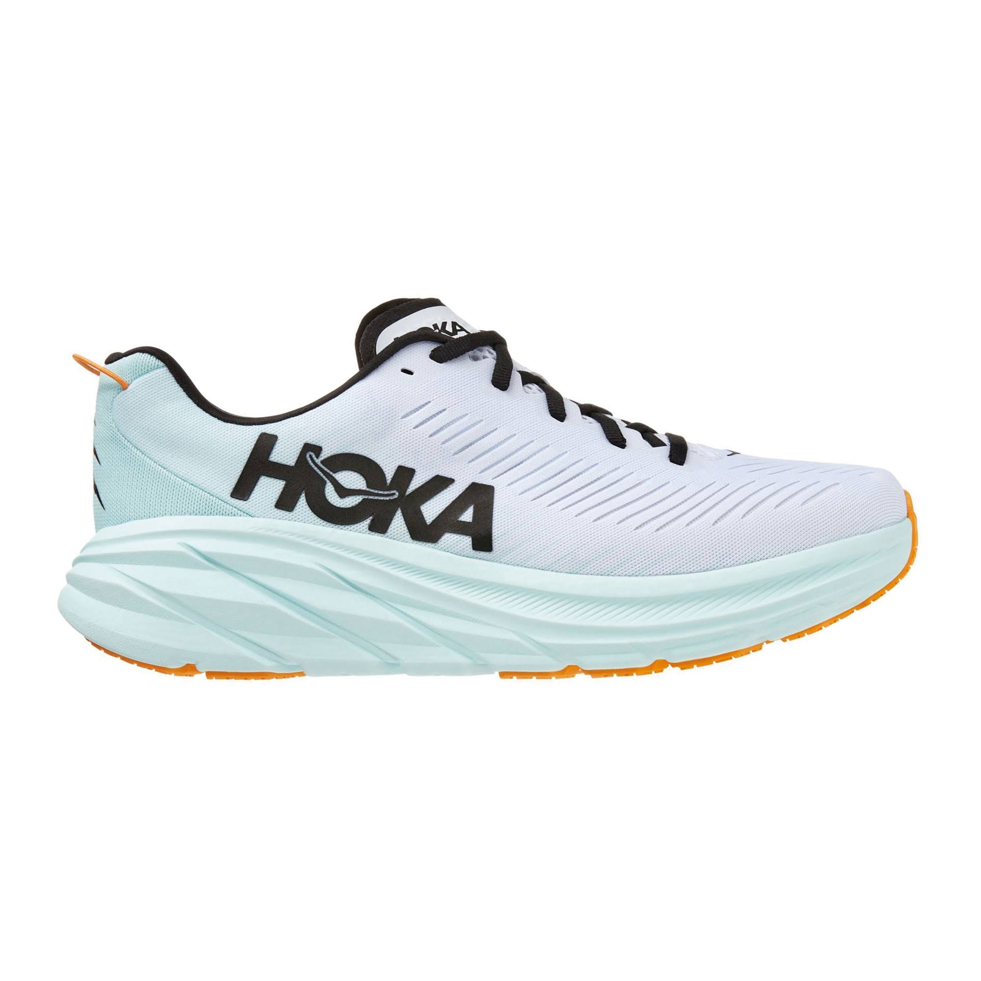 Hoka Men's Rincon 3 White/Blue Glass / 5AXWR0T4_MSO3V