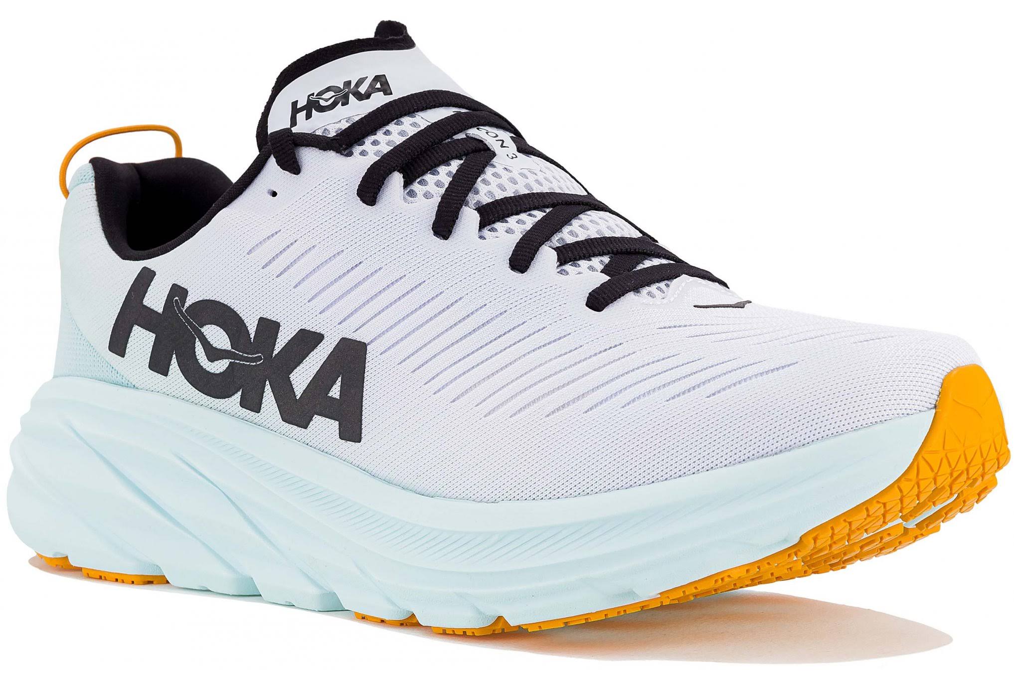 Hoka Men's Rincon 3 White/Blue Glass / 5AXWR0T4_MSO3V