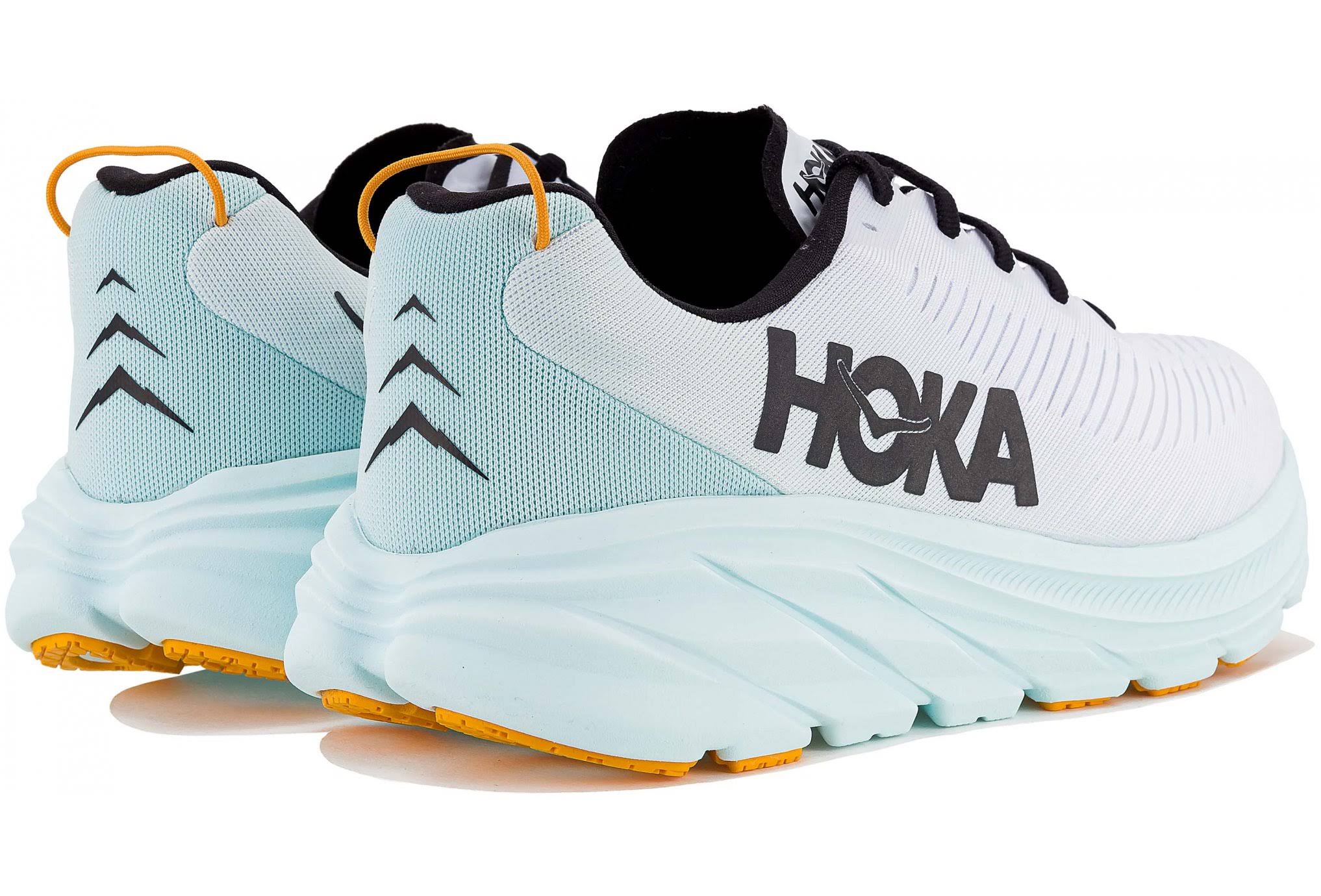 Hoka Men's Rincon 3 White/Blue Glass / 5AXWR0T4_MSO3V