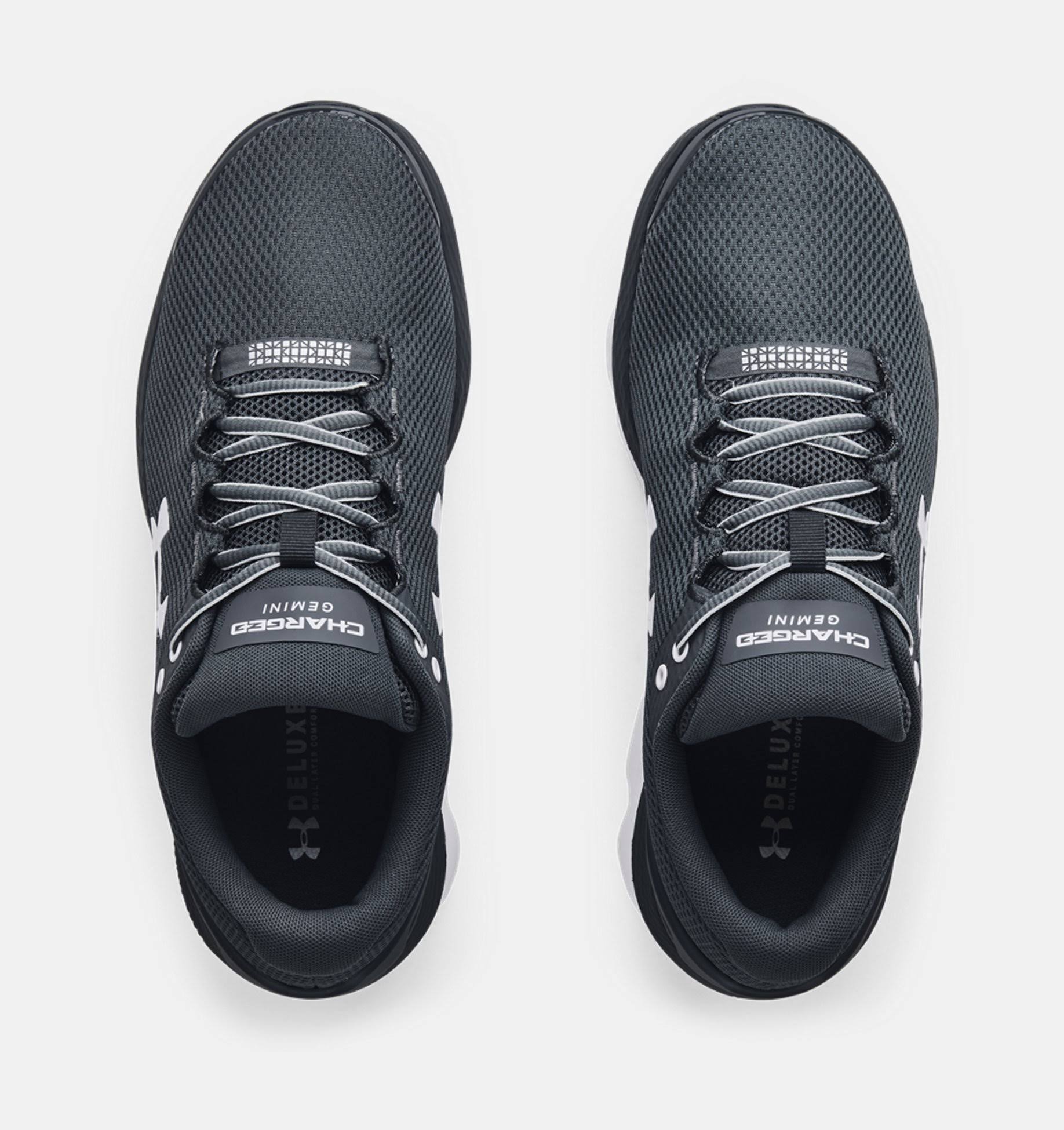 Under Armour Men's Charged Gemini Running Shoes - Gray, HNWH2LVJ_YZMOI