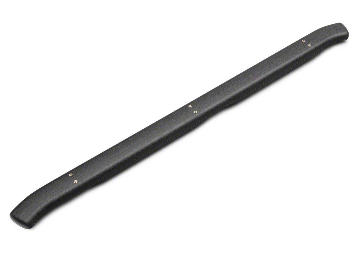 Redrock 4x4 Pinnacle Oval Bent End Side Step Bars; Textured Black For Jeep Wrangler 2018-C1EFT8R5_5F62E