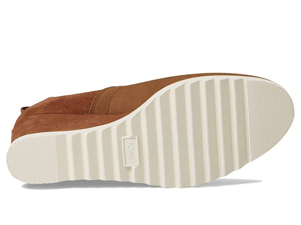 Toms Women's Brown Dark Ember Maddie Nubuck Suede Boots, Size 9.BAGBIVNZ_6XHAR