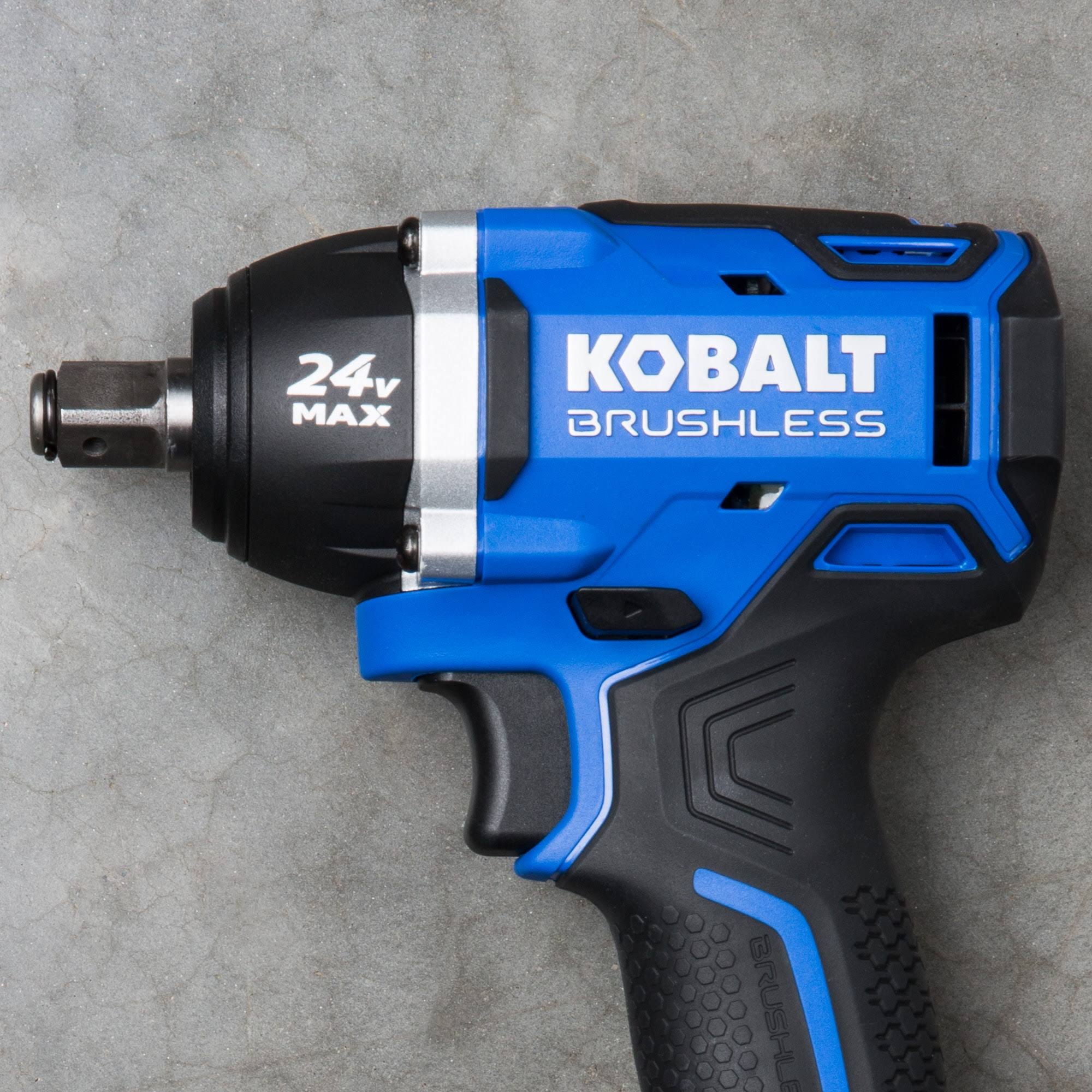 Kobalt 24-Volt Max 1/2-In Drive Cordless Impact UE82BFQ7_CPC3L