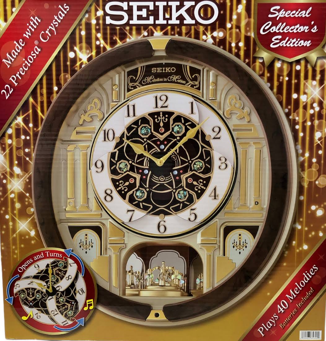 Seiko Melodies In Motion Wall Clock JYI5F4L8_IVVV4