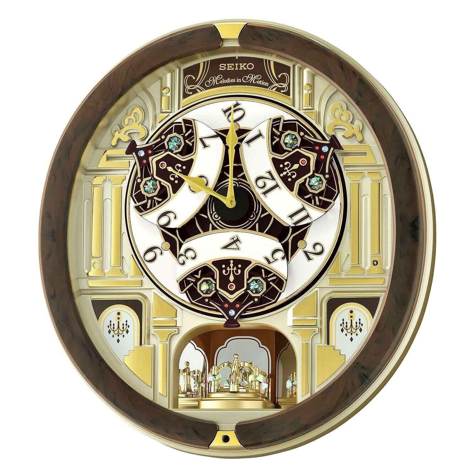 Seiko Melodies In Motion Wall Clock JYI5F4L8_IVVV4