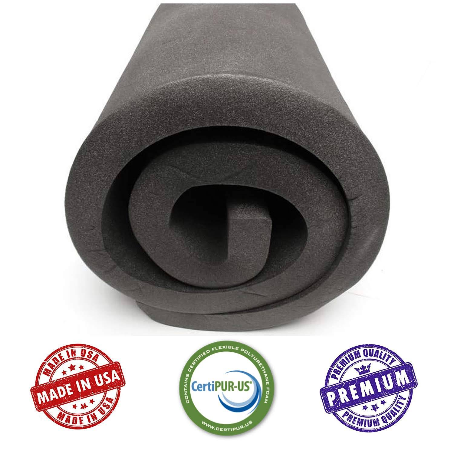 Aktrading Co. 4 H X 24 W X 72 L Certipur-Us Certified Rubber Foam Sheet Cushion (Seat Replacement, Upholstery Sheet, Foam Padding, Acoustic J9JFFJIW_CH5CH