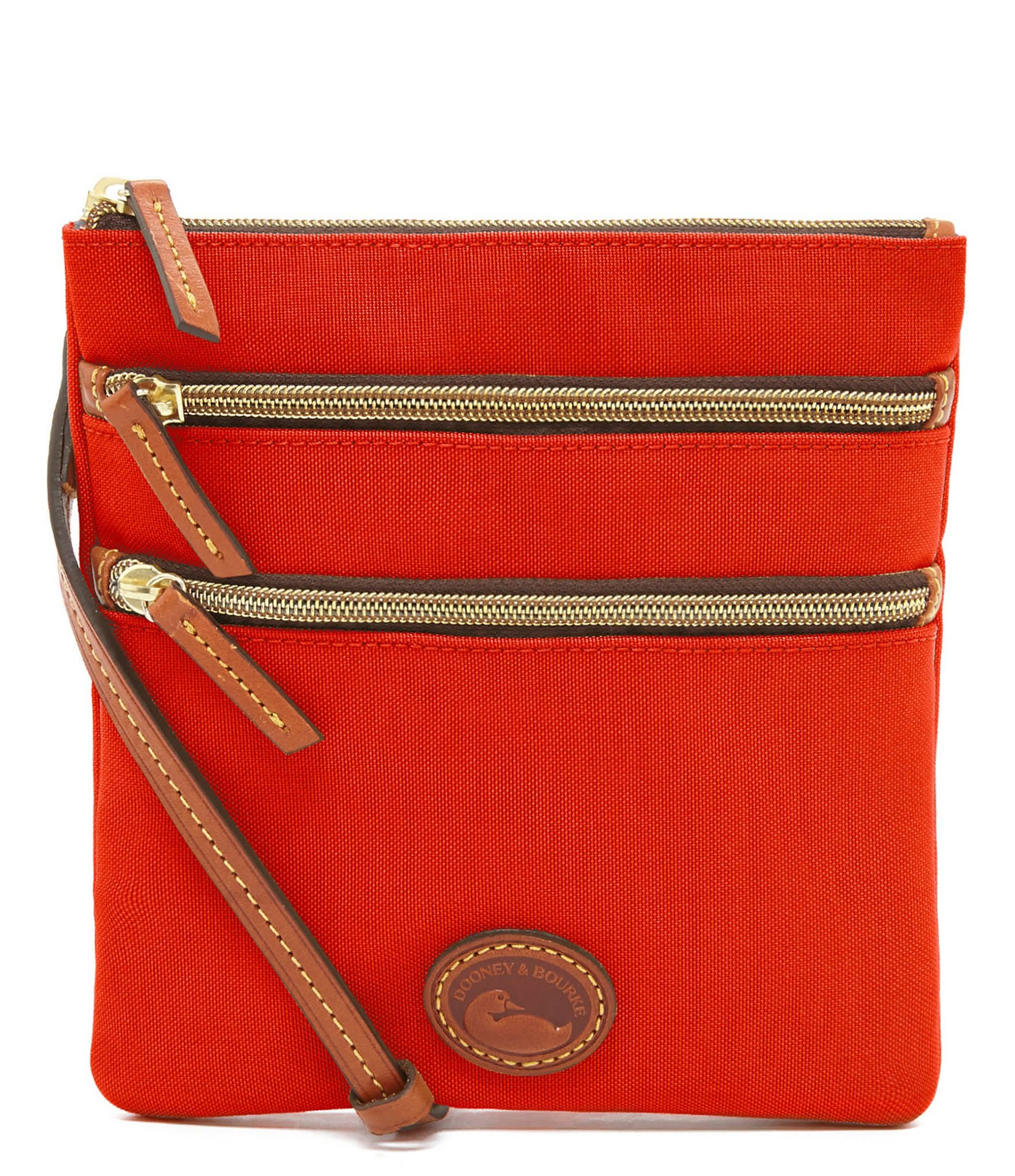 Dooney & Bourke Handbag, Nylon North South Triple Zip Crossbody - KC8EFVOF_BWIVF