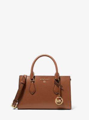 Michael Kors Women's Valerie Small Pebbled Leather Satchel - Pink - AAZMHXTS_IQXXV