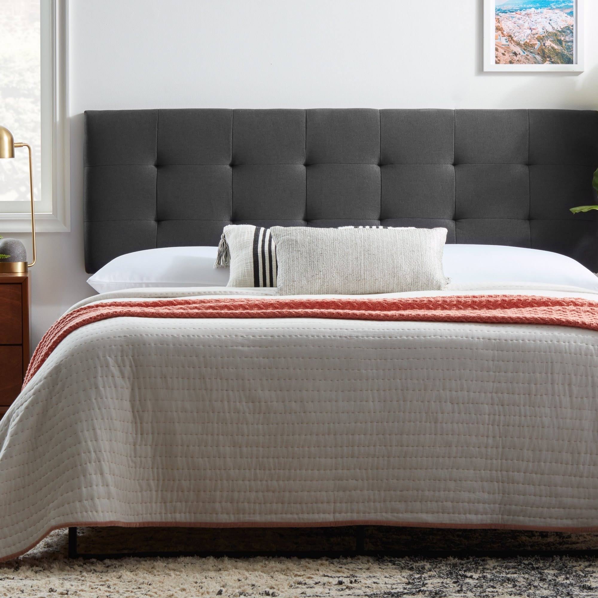 Brookside Alex Upholstered Usb Headboard - King QX56UIB2_BGFUP