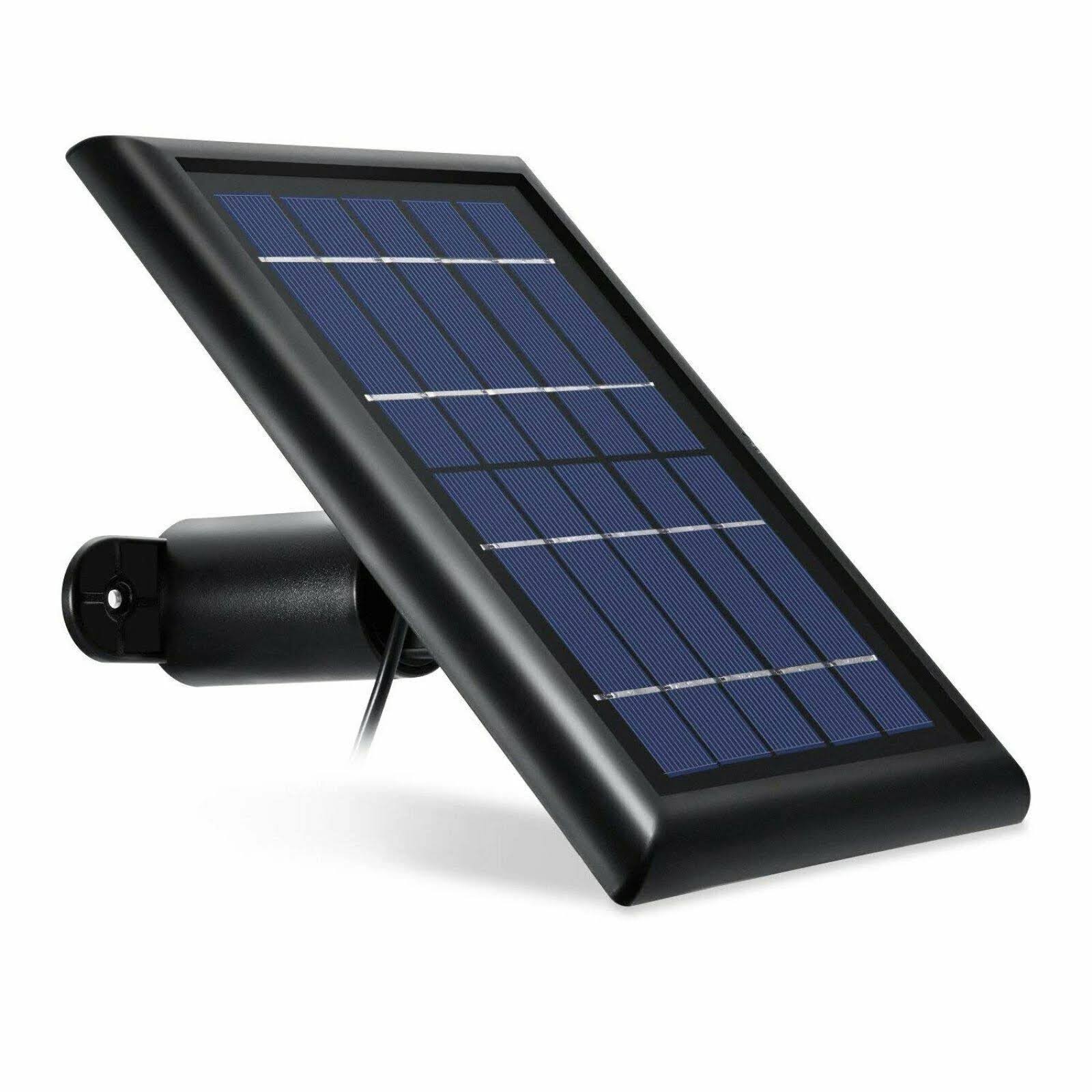 Wasserstein Solar Panel With Internal Battery Compatible With Blink Outdoor & Blink Xt2/Xt Camera (1-Pack, White) BPJPWADX_ECGA5