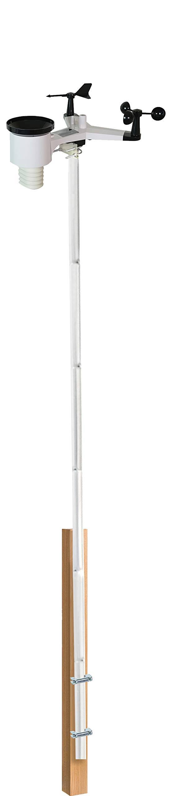 Ambient Weather Ez2-35w2mc Weather Station Pole Mounting 7CCELDMO_JAXR0