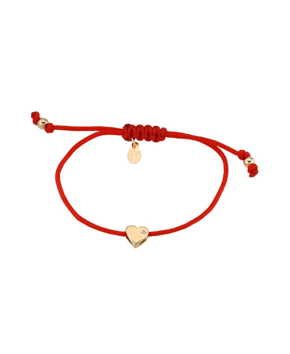 Zoe Lev 14k Yellow Gold Red Heart Fortune Diamond SHCVBXXZ_M1X3X