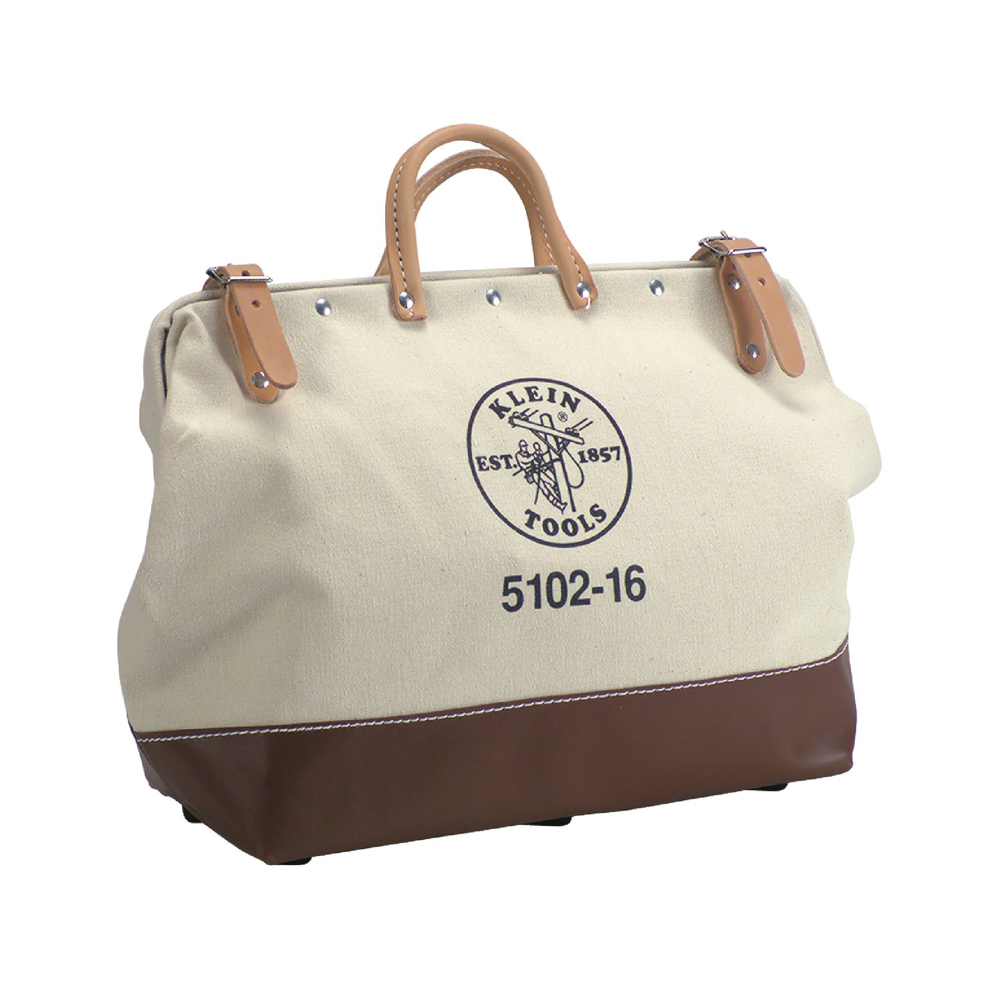 Klein Tools 5102-18 Canvas Tool Bag UNMOCHB9_LETUR