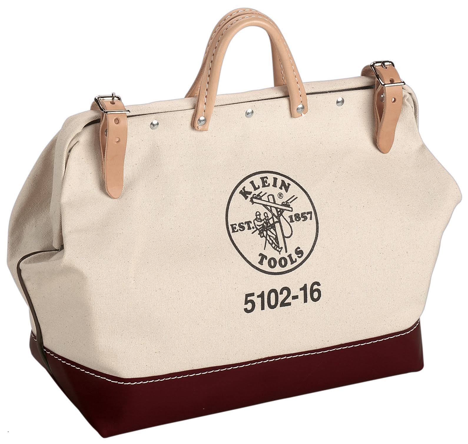 Klein Tools 5102-18 Canvas Tool Bag UNMOCHB9_LETUR