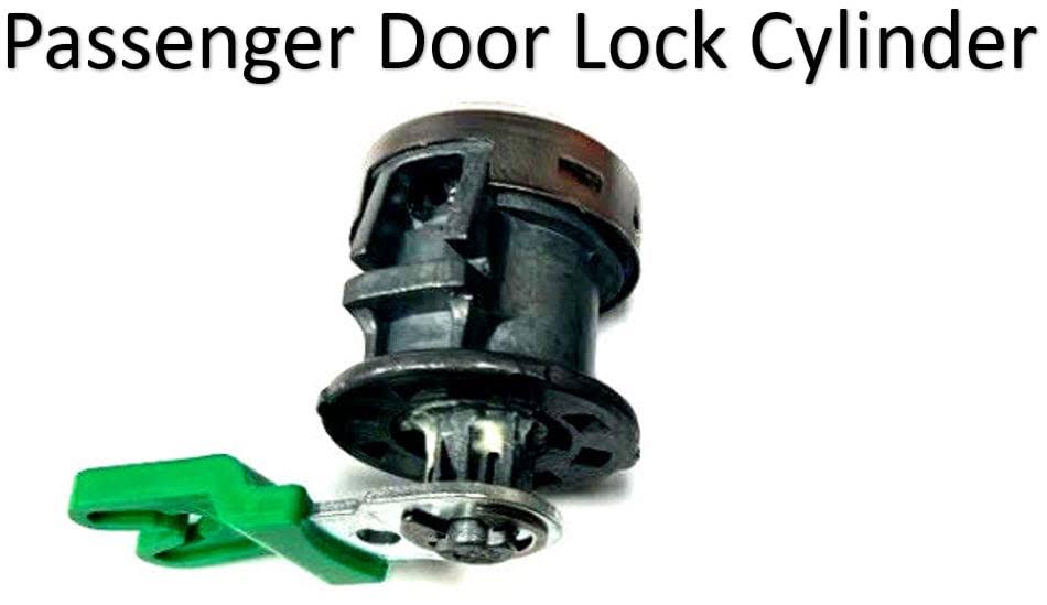 Fast Auto Keys C-42-195 For Select Ford Ignition Switch Lock Cylinder + Three (3) Door Lock Cylinder W/2 Ford Logo MOLQTYSC_LVKO0