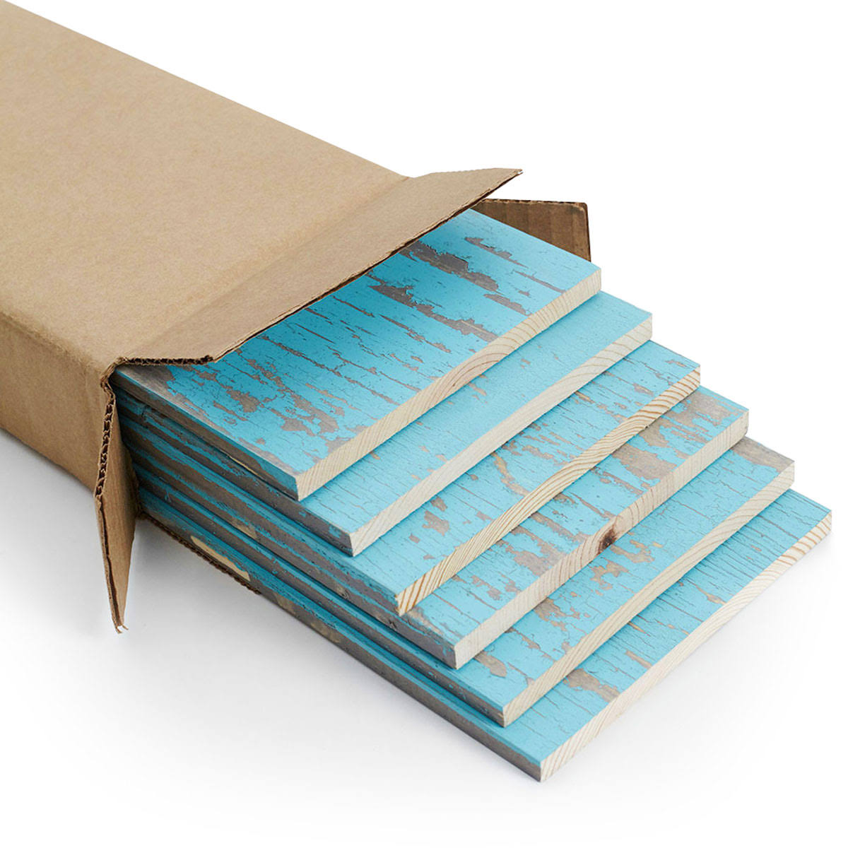 Skinnies 5.5 Pine Wood Wall Paneling In Blue Chalk Timeline M1FCAYI5_CFHKV