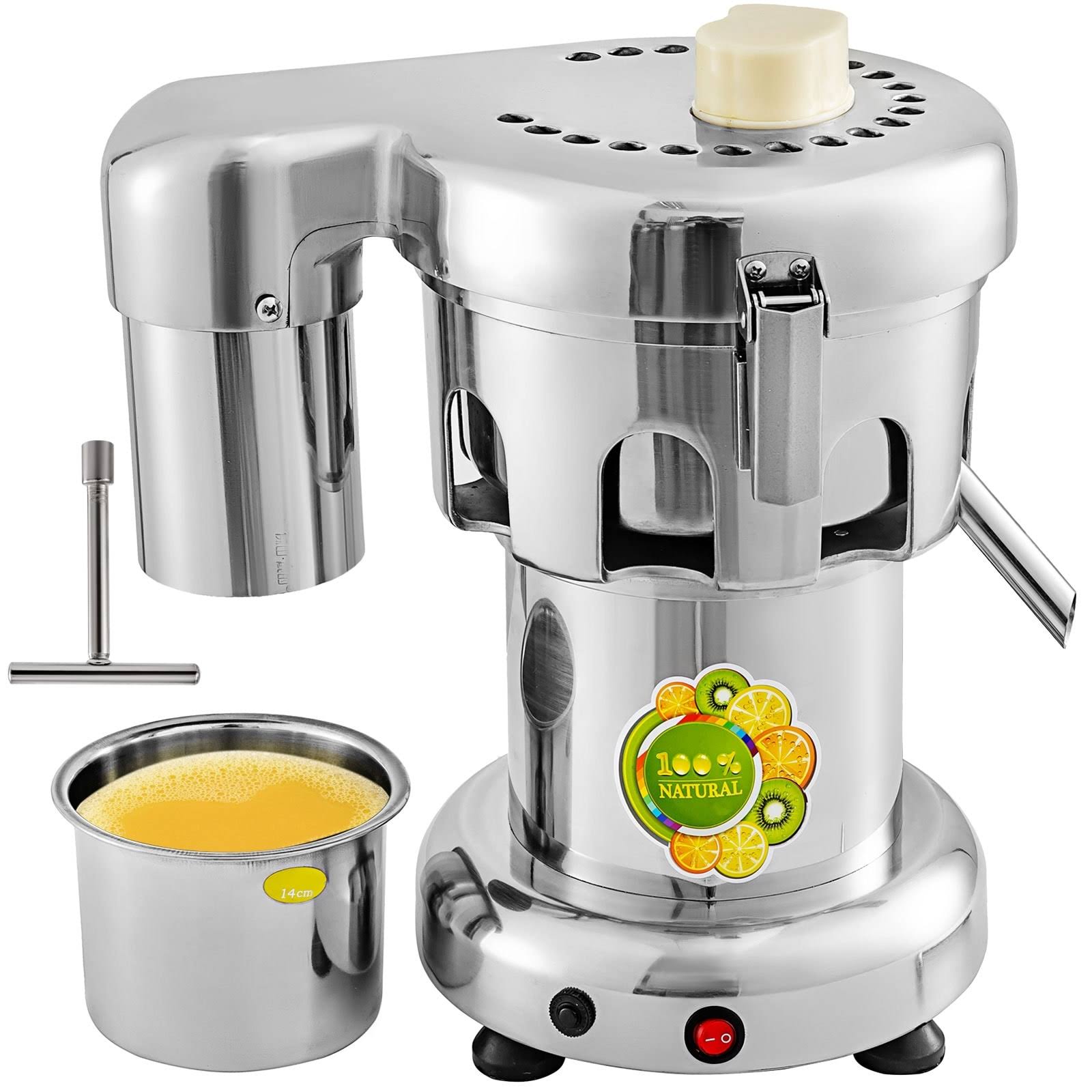 Vevor Commercial Silver Juice Extractor Aluminum Casting And 3M5EHWVF_0CLRP