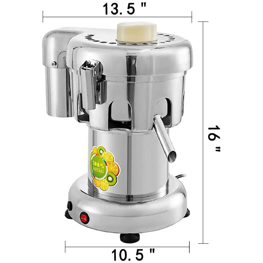 Vevor Commercial Silver Juice Extractor Aluminum Casting And 3M5EHWVF_0CLRP