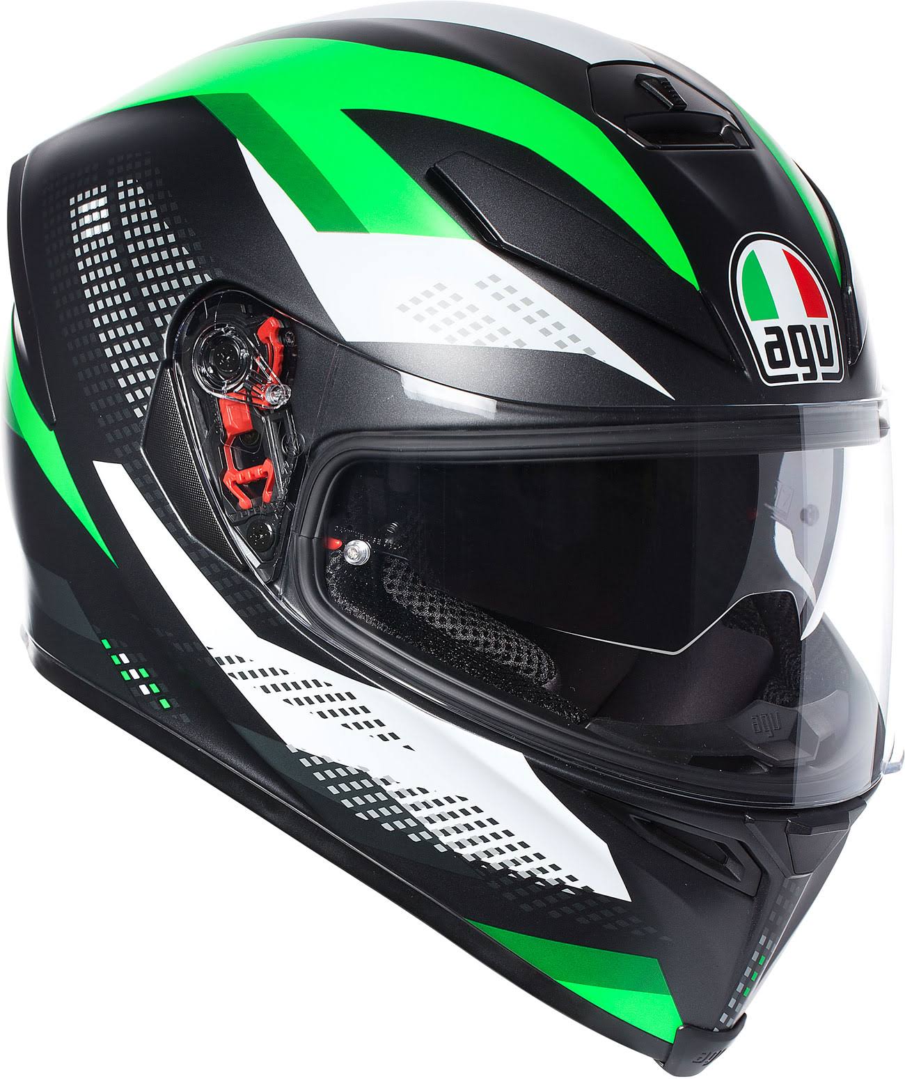 Helmet Agv K-5 S Marble Matt Black / White / AVSA1P54_VGCPA