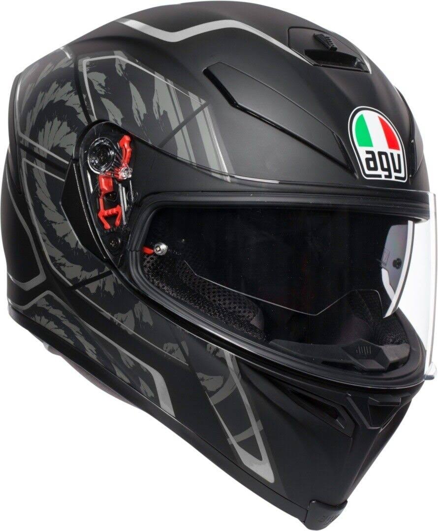 Helmet Agv K-5 S Marble Matt Black / White / AVSA1P54_VGCPA