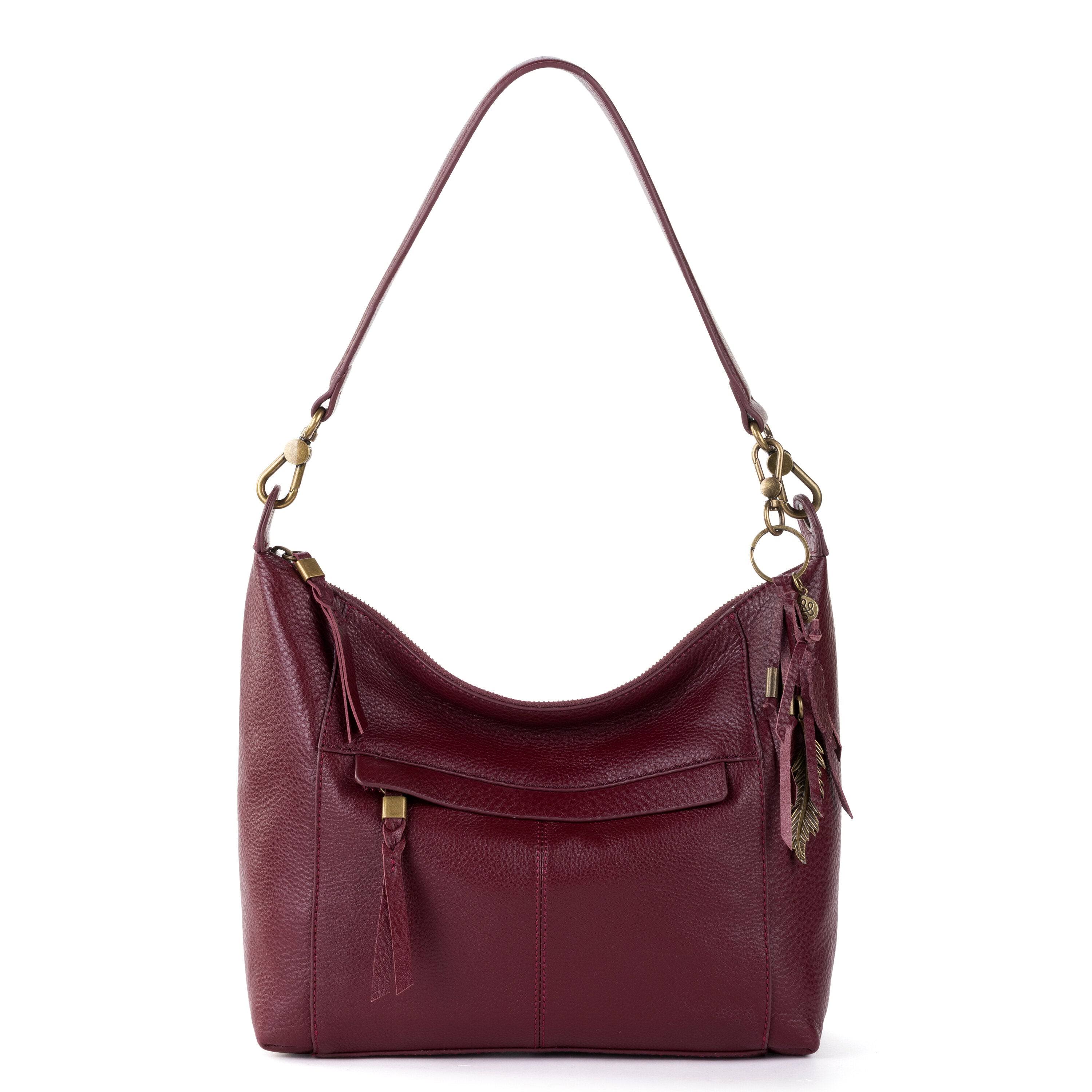 The Sak Alameda Leather Hobo Bag Black - LIIOIUBJ_1L0S8