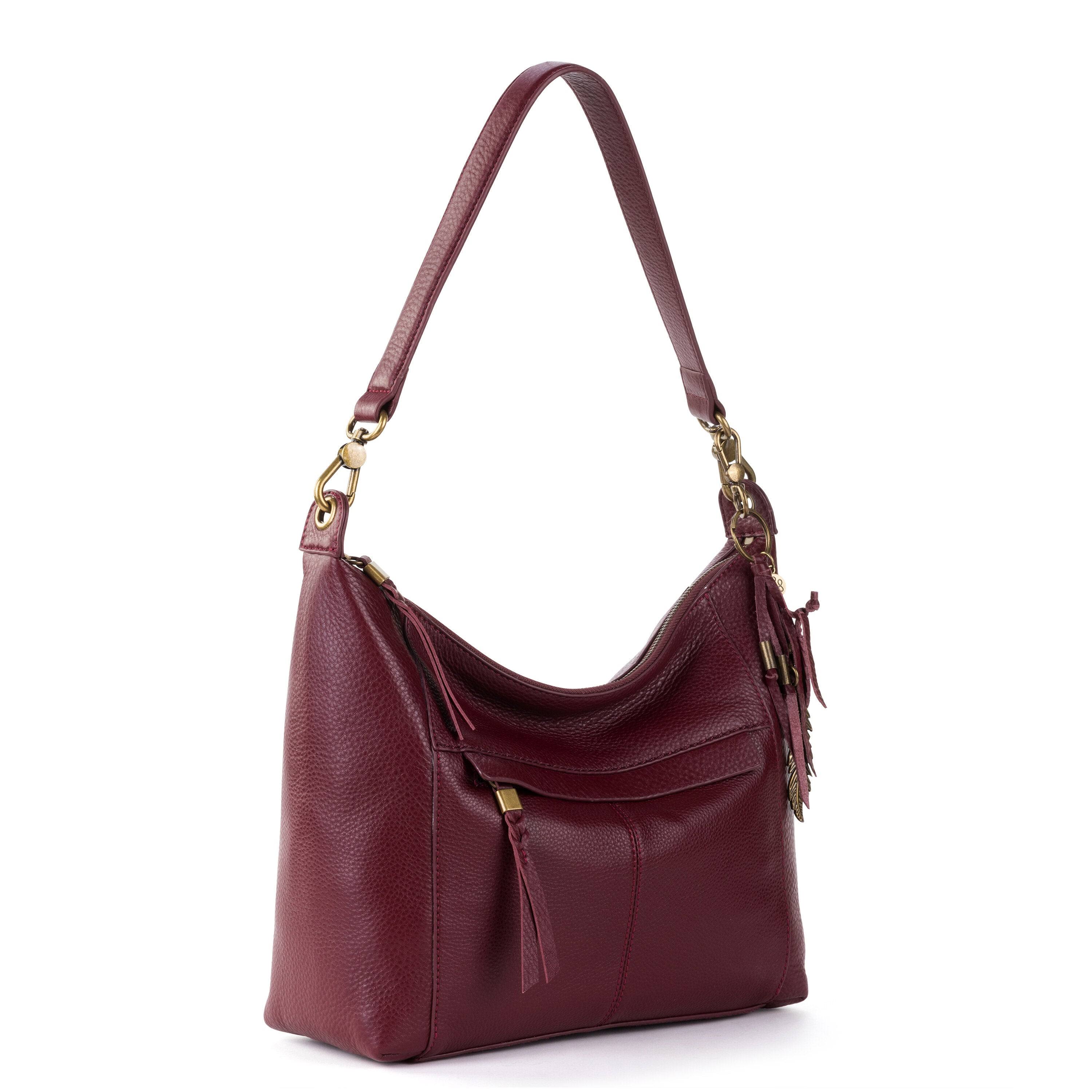 The Sak Alameda Leather Hobo Bag Black - LIIOIUBJ_1L0S8