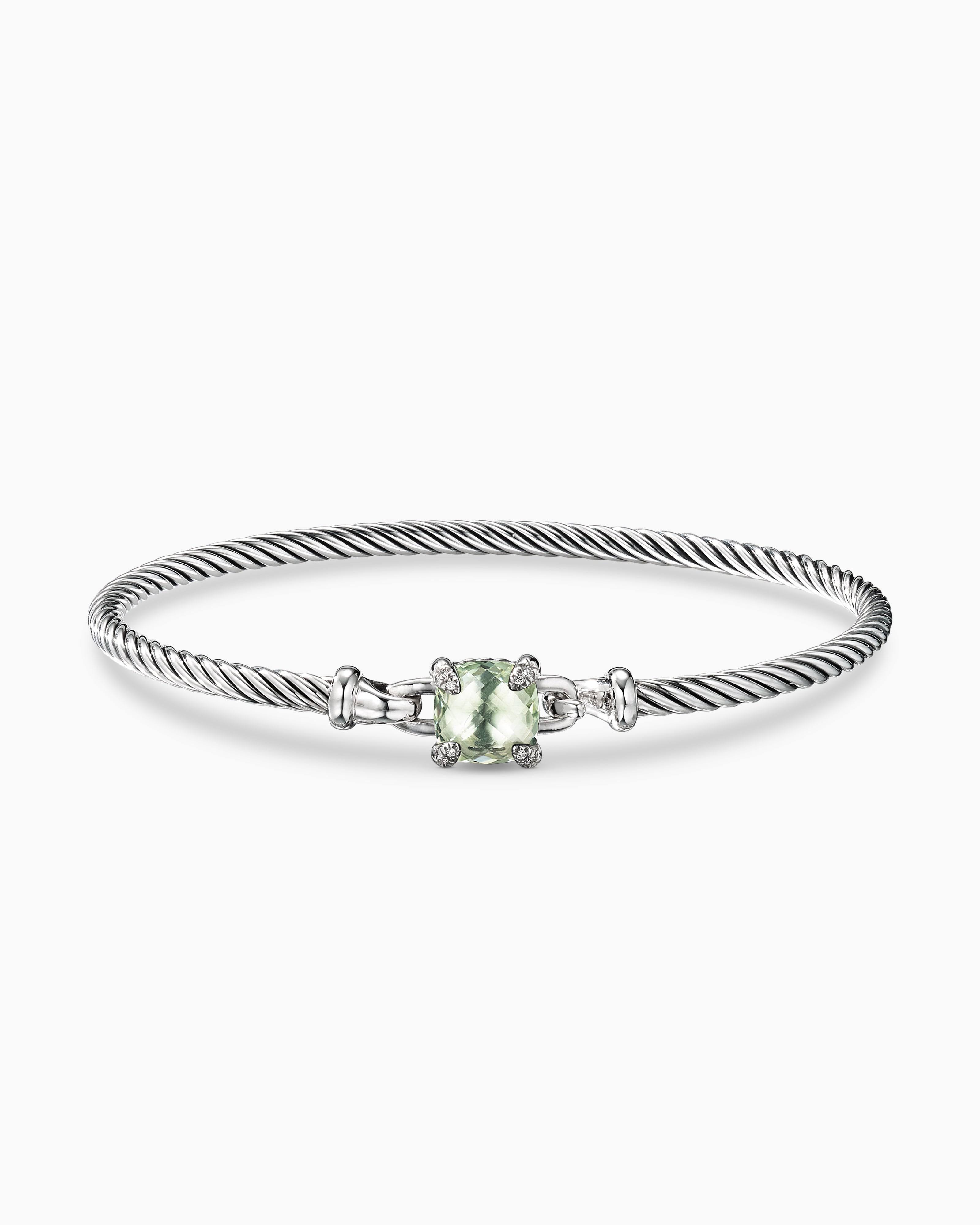 David Yurman Chatelaine Bracelet With Blue Topaz And Diamonds | 82ZPQ9NA_N1NAX
