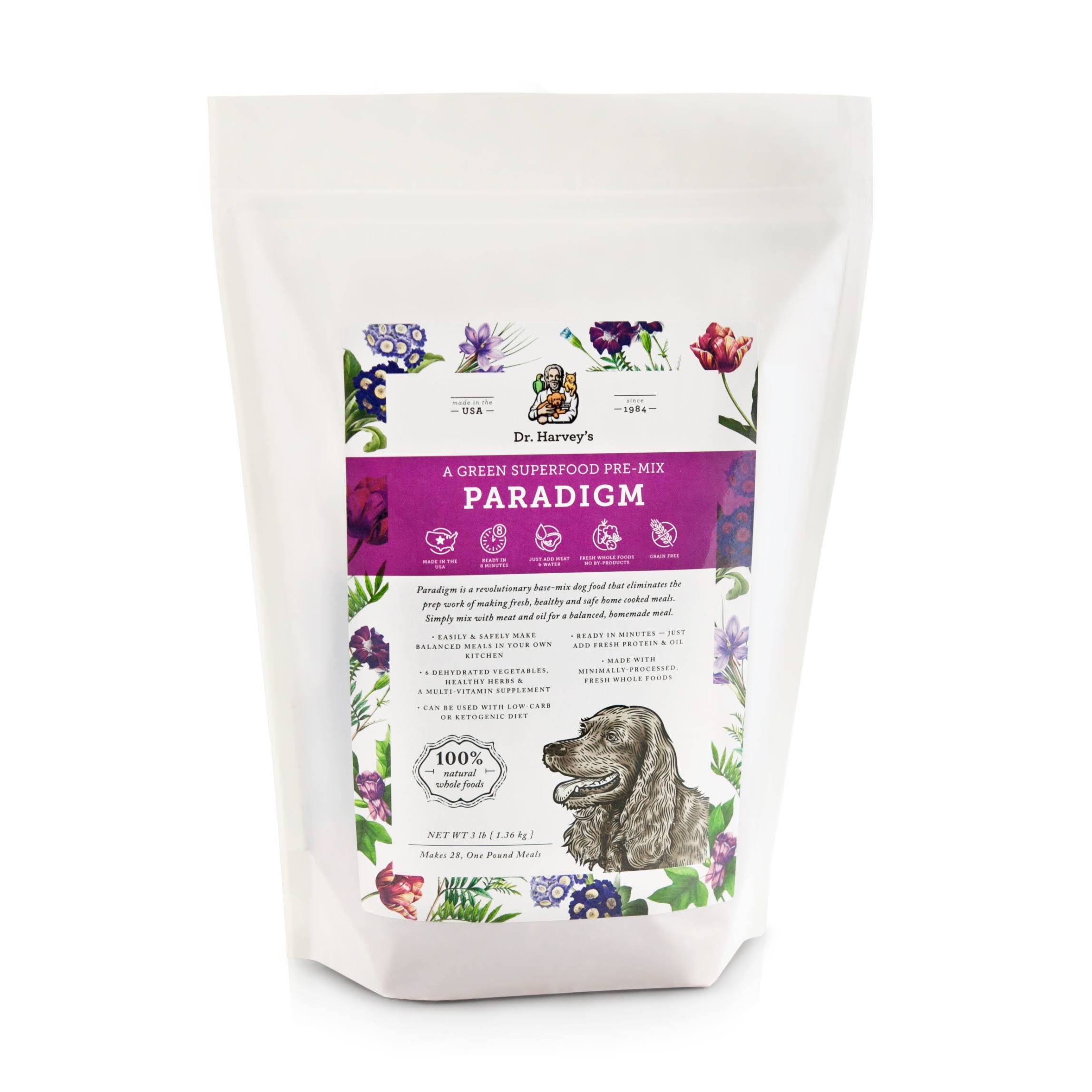 Dr. Harvey's Paradigm Pre-Mix Dog Food 3 Lb ANMX9IUB_E0ZPS