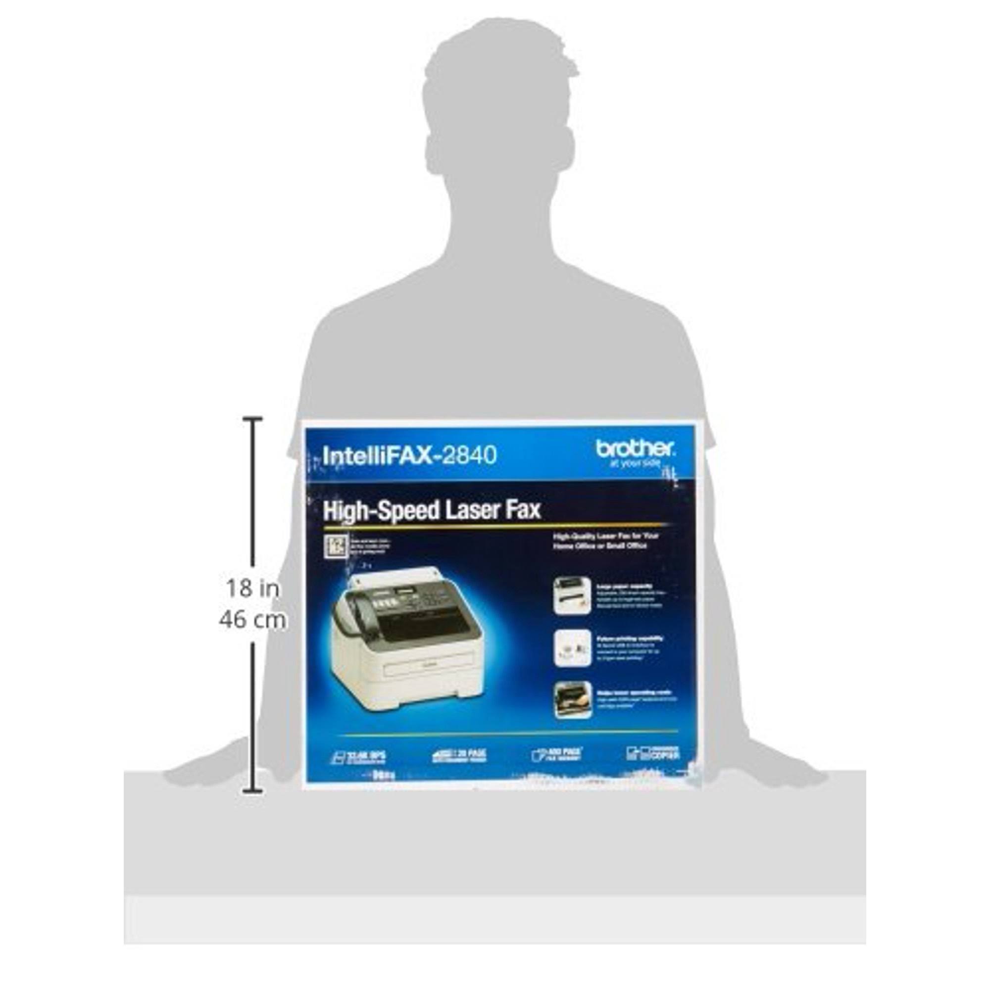 Brother Fax-2840 High Speed Mono Laser Fax NB19IJYT_PB4ZE