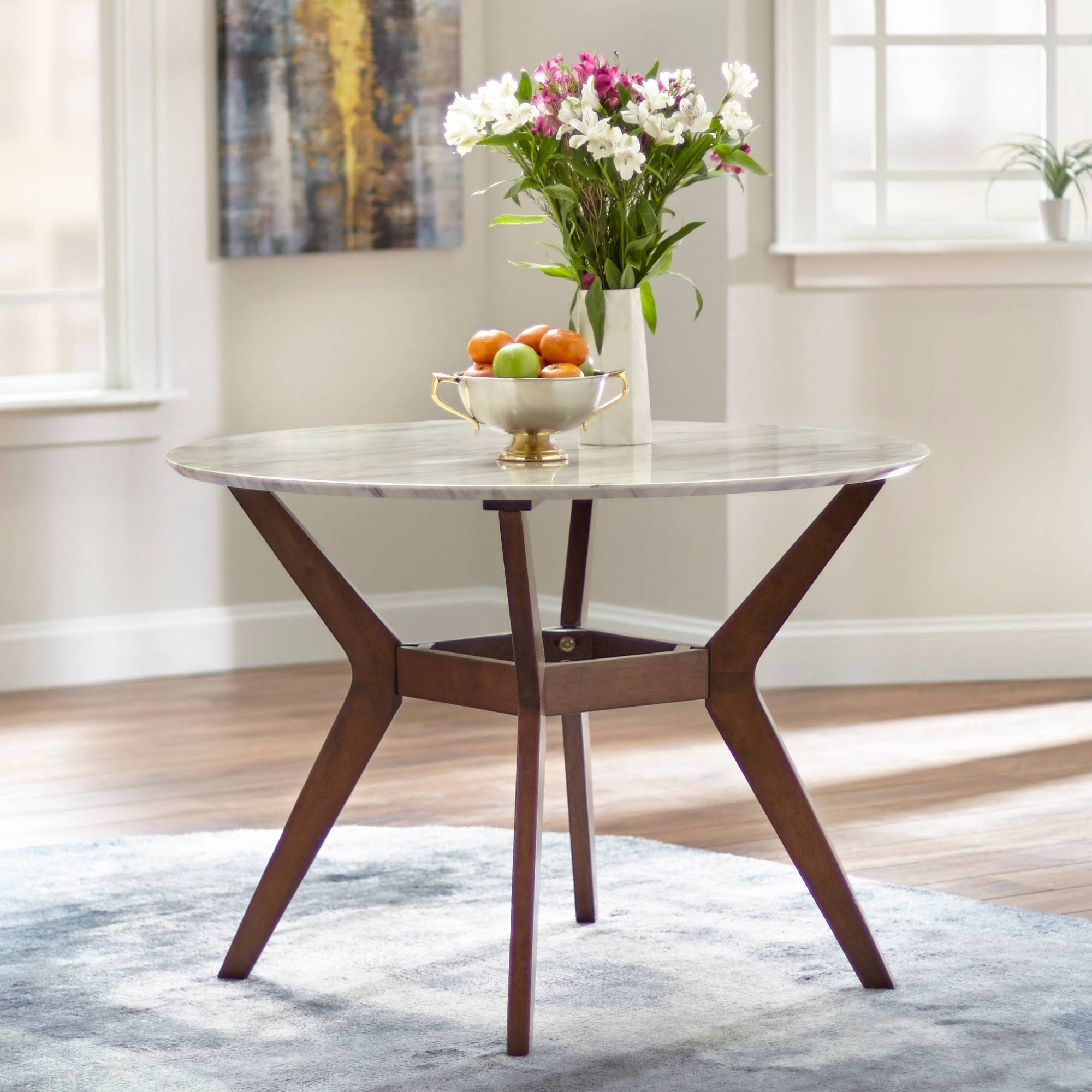 5pc Saville Dining Set Gray - UDFQTYID_NQKL6