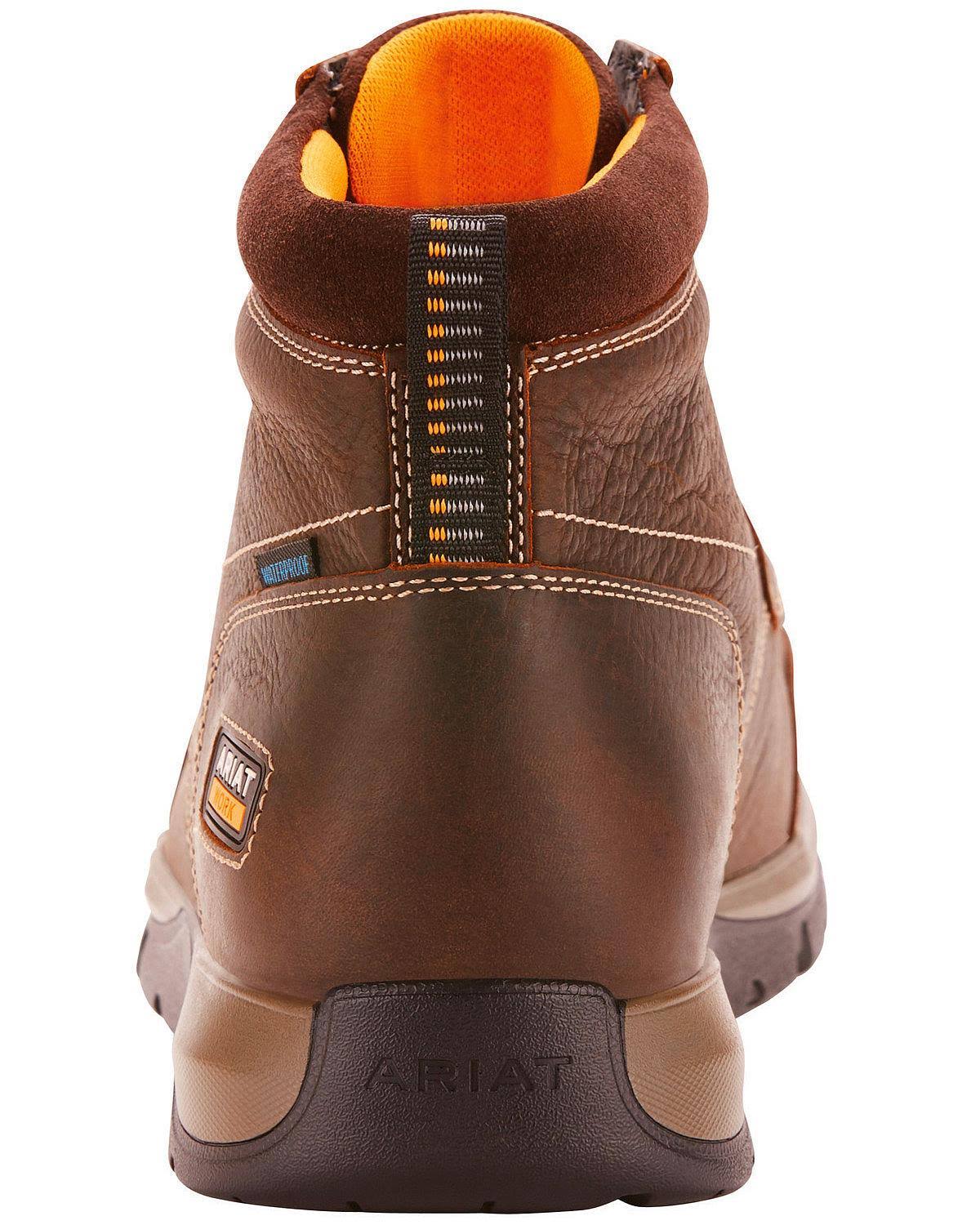 Ariat Edge Lte Chukka Waterproof Composite Toe Men's Work Boots Dark Brown : 10.5 Ee - M57OSQVD_CN64Q