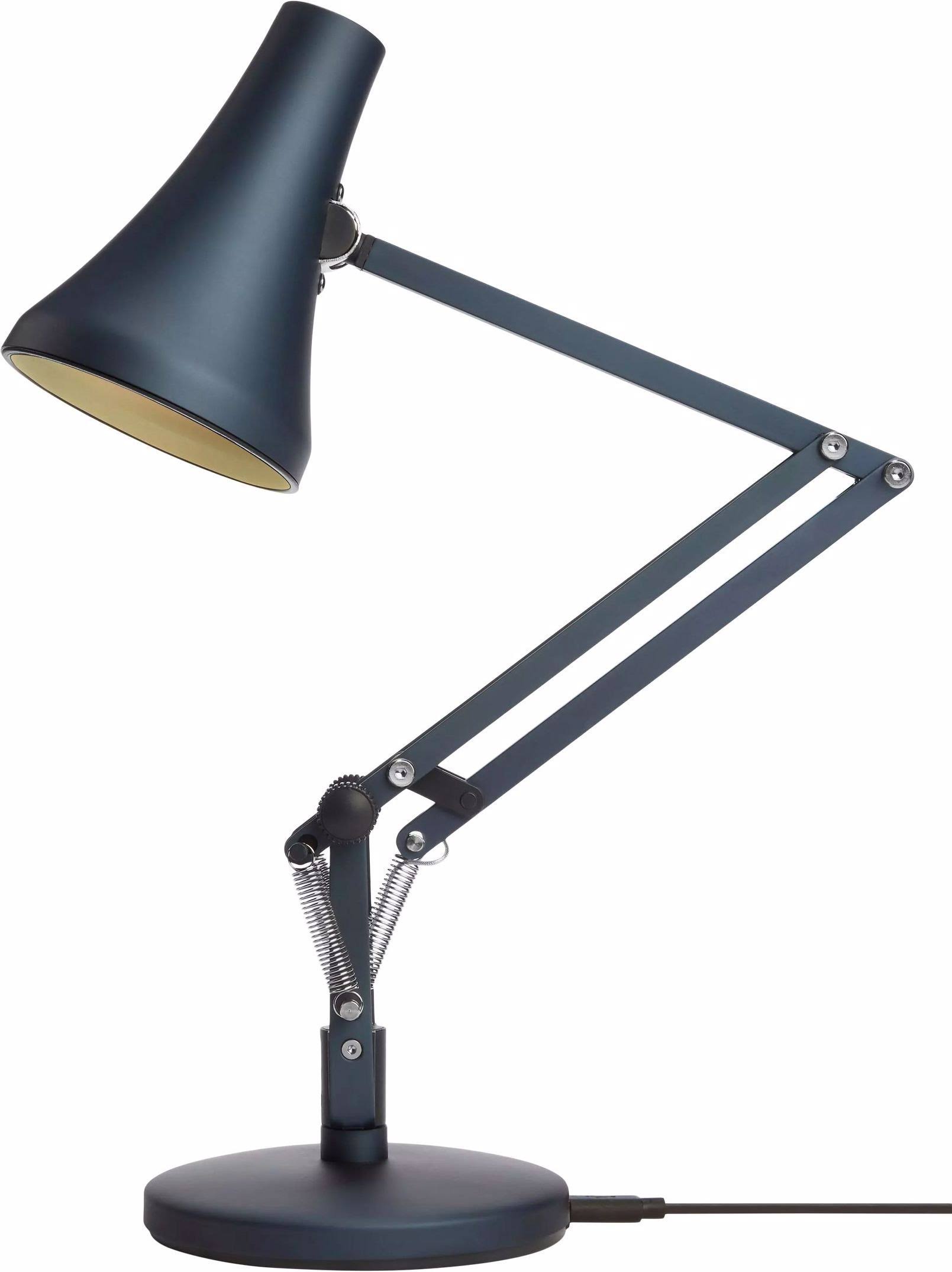 Anglepoise 90 Mini Mini Desk Lamp, Steel Blue And TSLPW336_FA039
