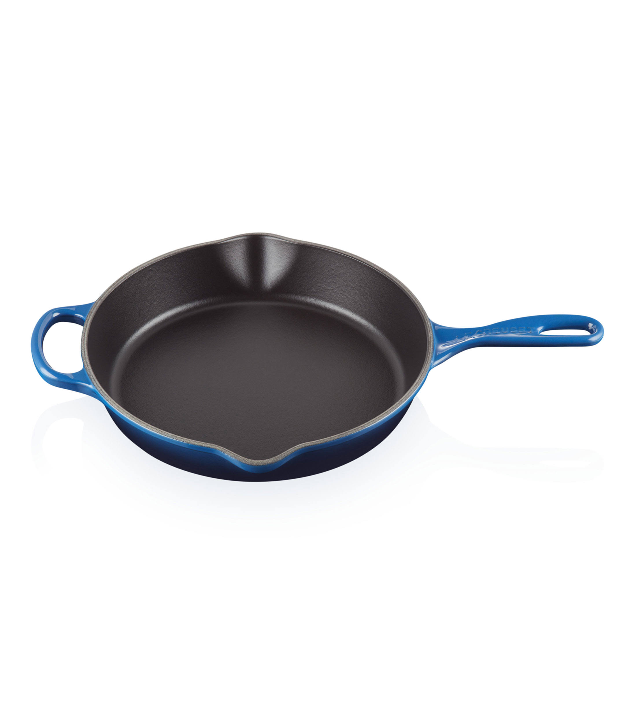 Le Creuset Signature Enameled Cast Iron Deep Skillet, 10, Matte White | Williams EDTATE8P_UQSEO