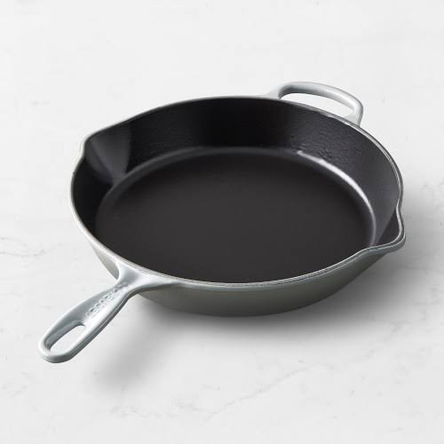 Le Creuset Signature Enameled Cast Iron Deep Skillet, 10, Matte White | Williams EDTATE8P_UQSEO