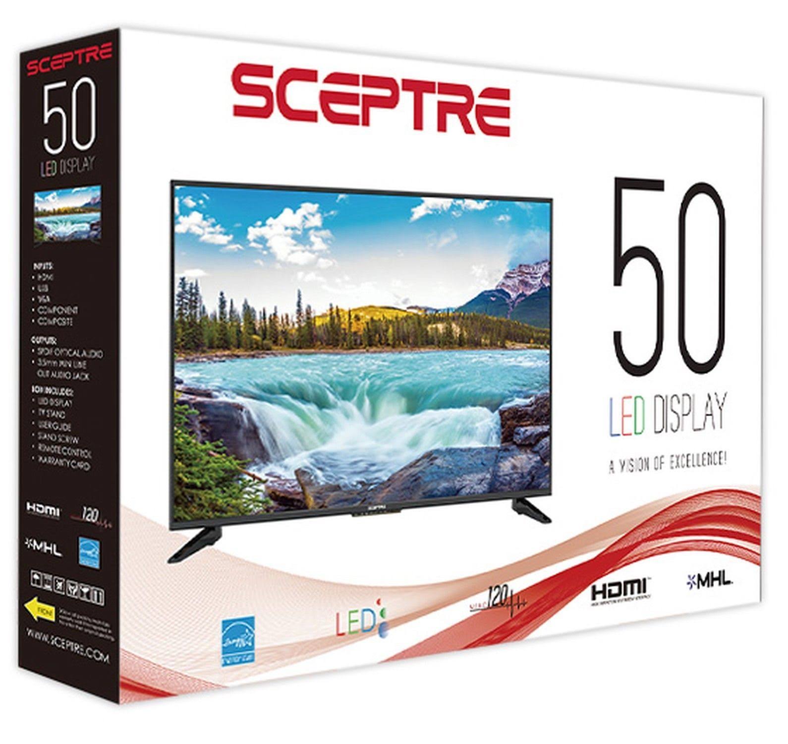 Sceptre 50 Class Fhd (1080p) Led Tv (X505bv-Fsr) EPJOAARJ_ZLIDP