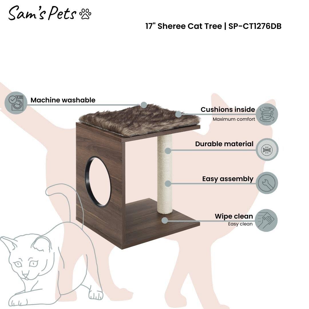 Sam's Pets Sheree 50 Dark Brown Cat L4RE9FVL_MT3RI