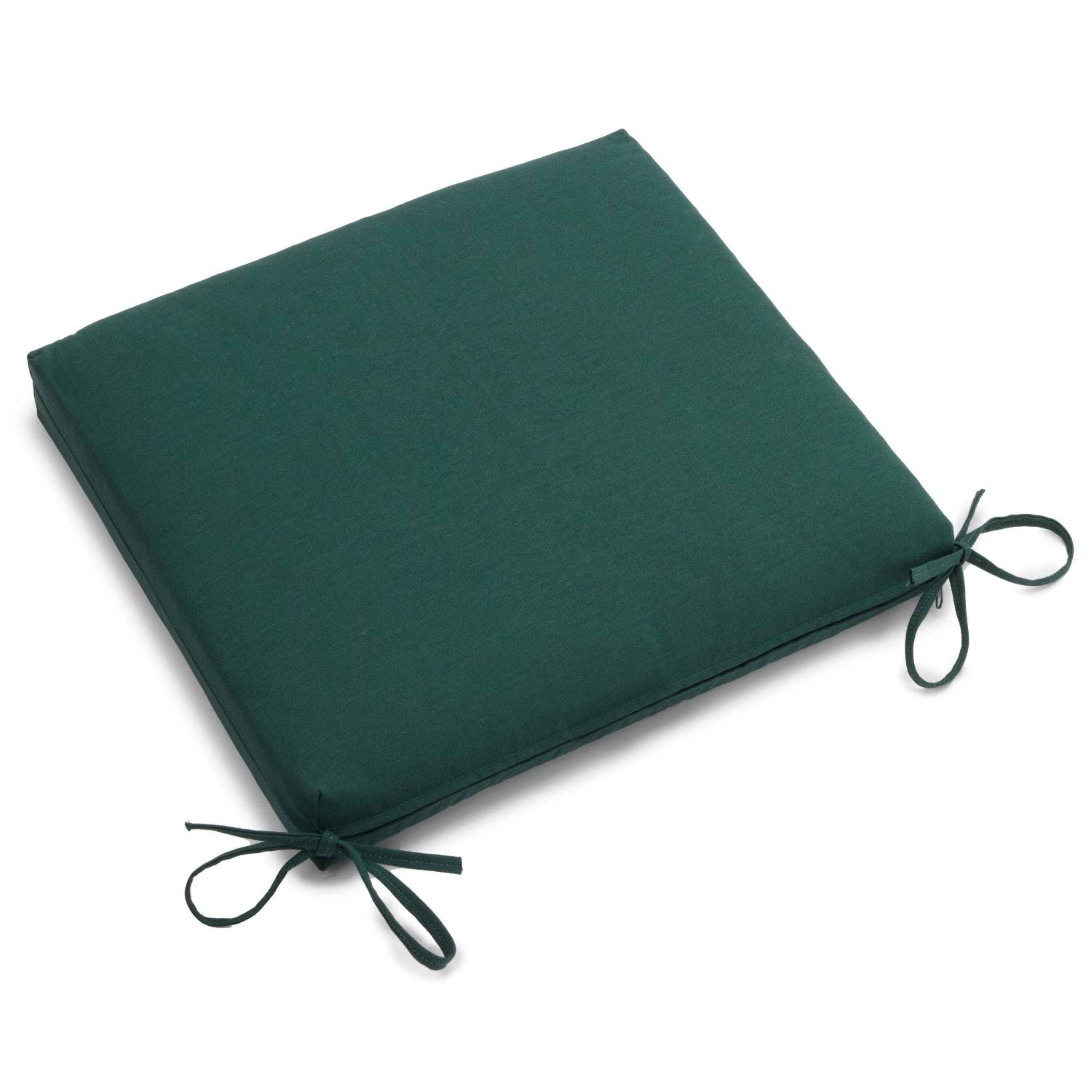 Blazing Needles 20-Inch By 19-Inch Twill Chair Cushion Set Of Four - Forest ZXEWIFTX_YTCG5