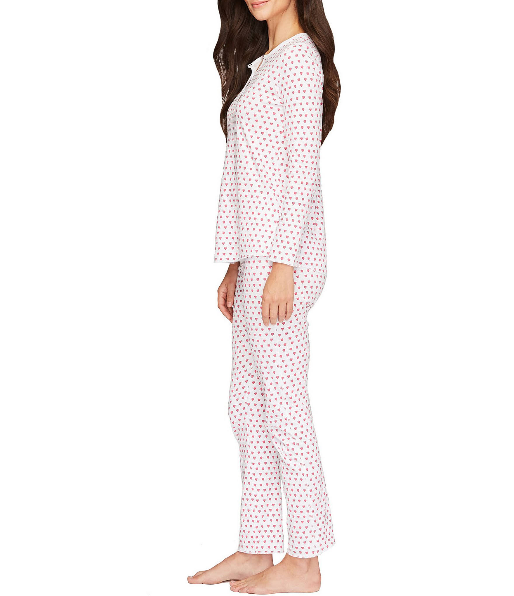 Pink Hearts Pajamas Roller H5DVMUXS_YCFVA