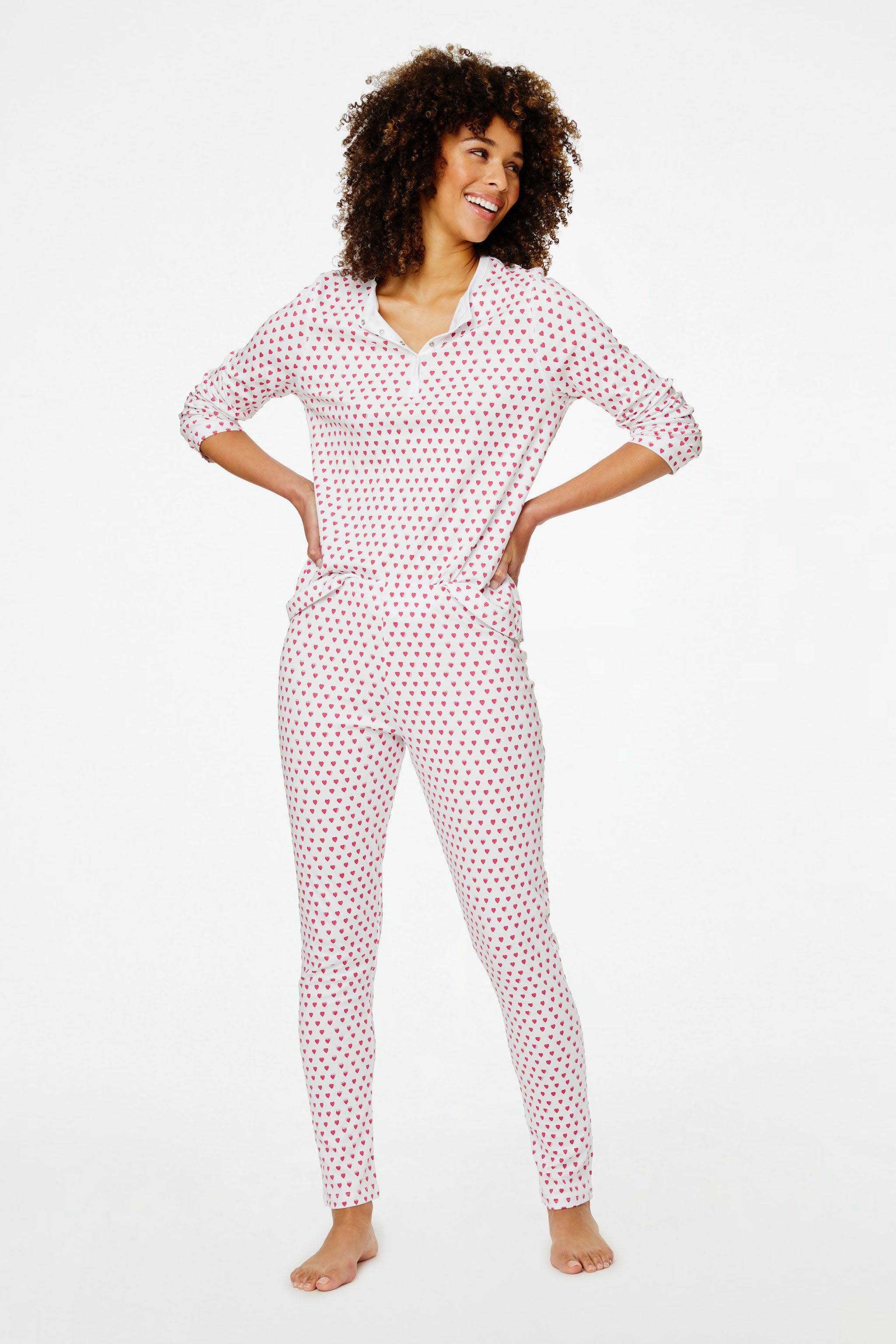 Pink Hearts Pajamas Roller H5DVMUXS_YCFVA
