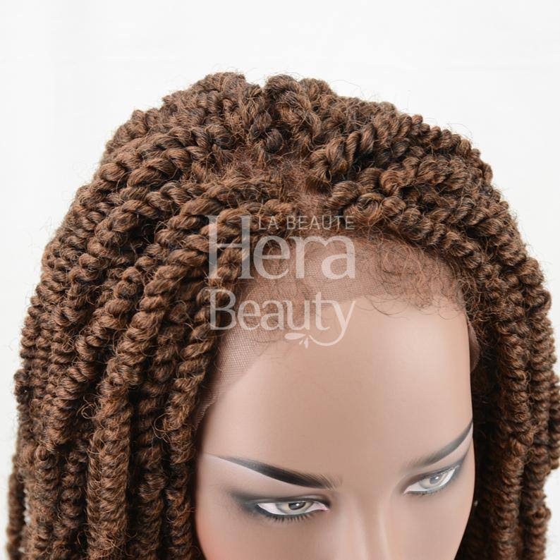 Outre Twisted Up 4x4 Lace Front Braid Wig Straight Bomb Twist 14 (1b) WB96BERW_PUSRN